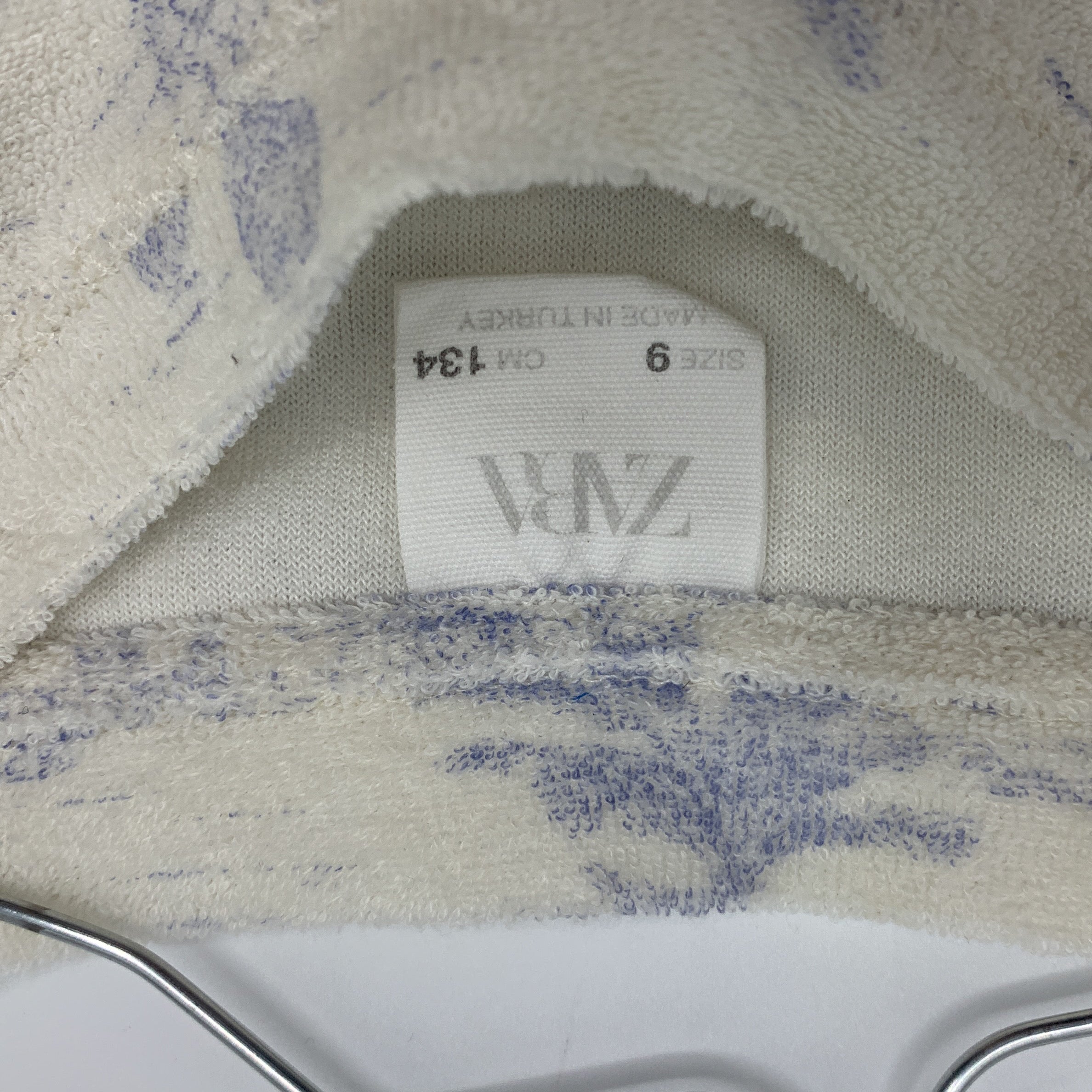 4-Robe de plage ZARA🌴, taille 9 ans, motif palmiers