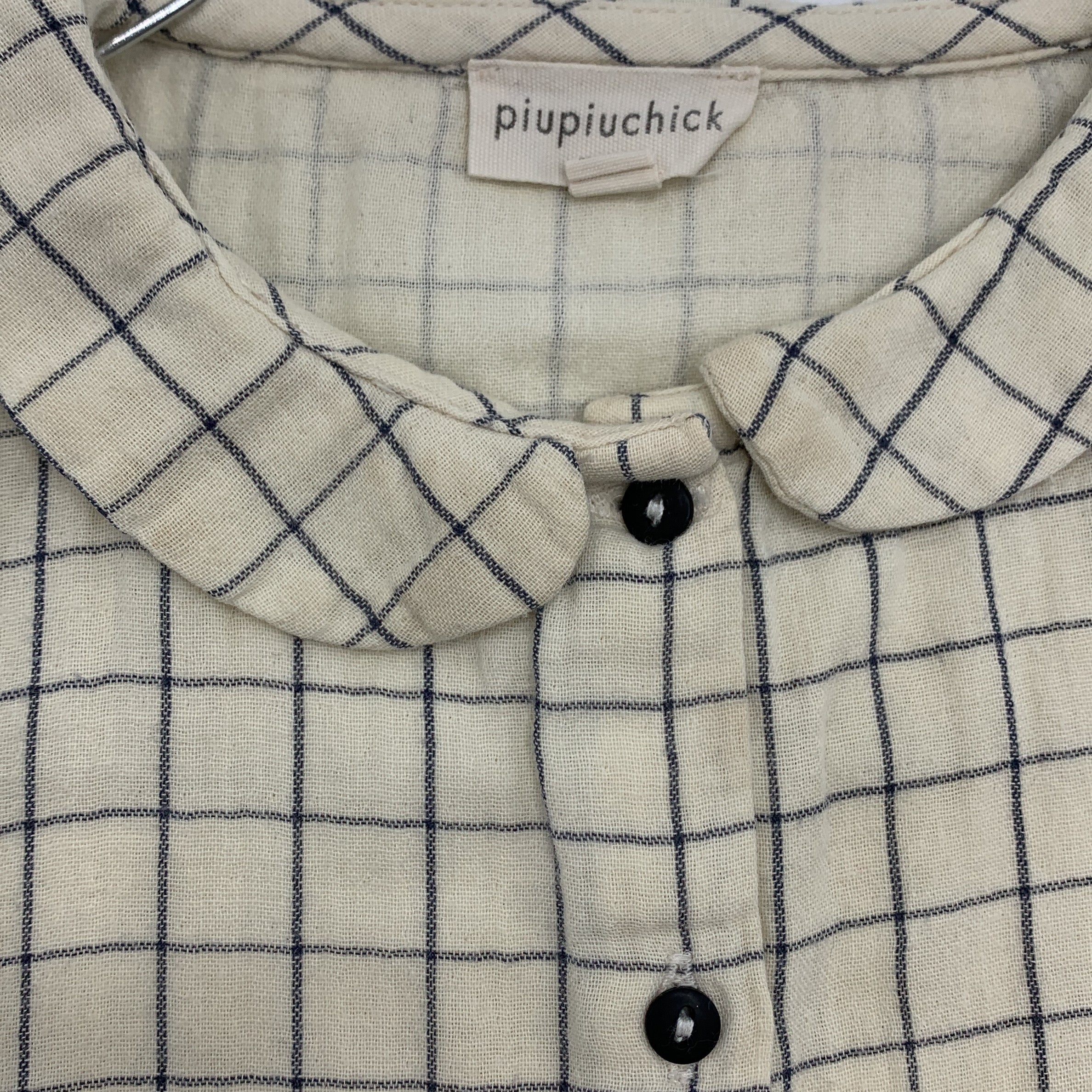 4-Chemise à carreaux piupiuchick, 24 mois