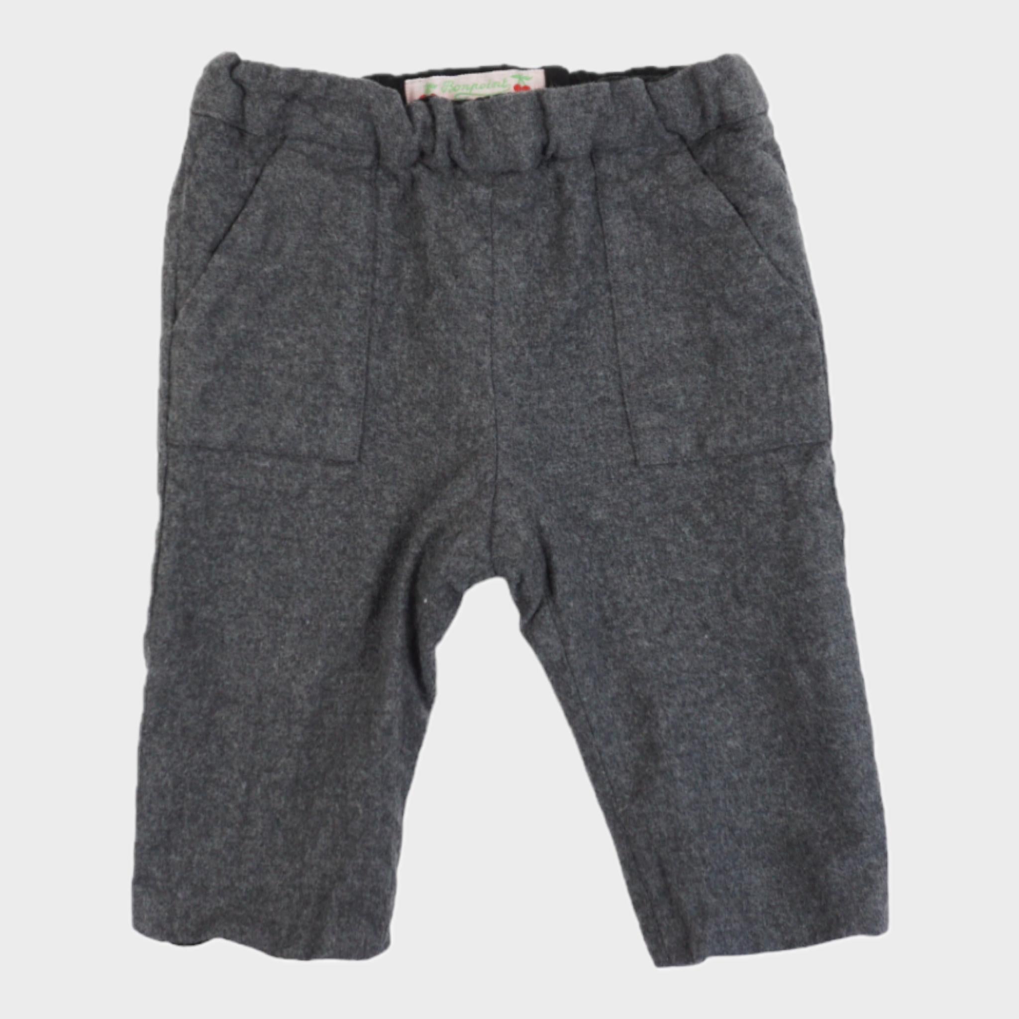 Pantalon Gris - 6 mois