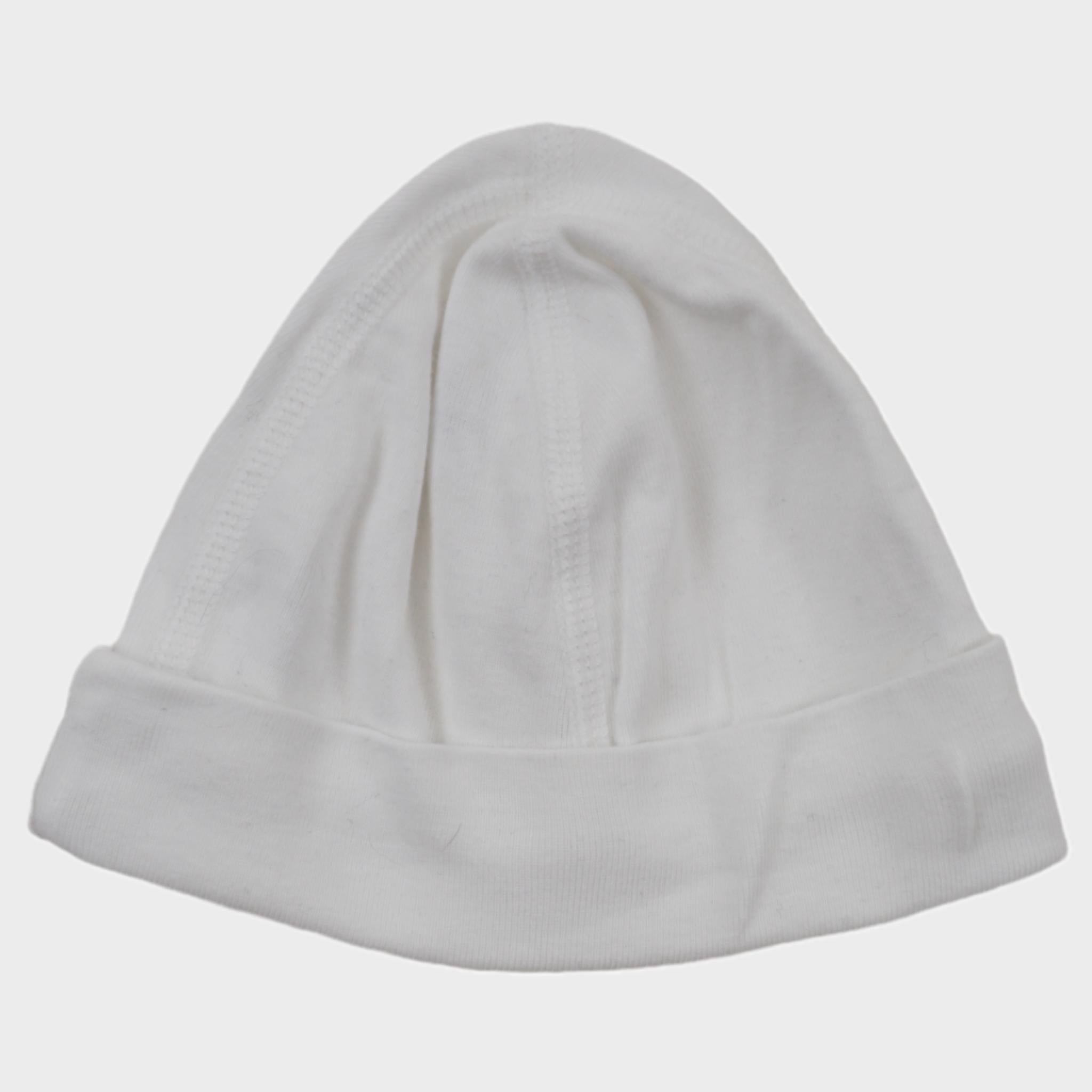 Bonnet Blanc - 3/6 mois