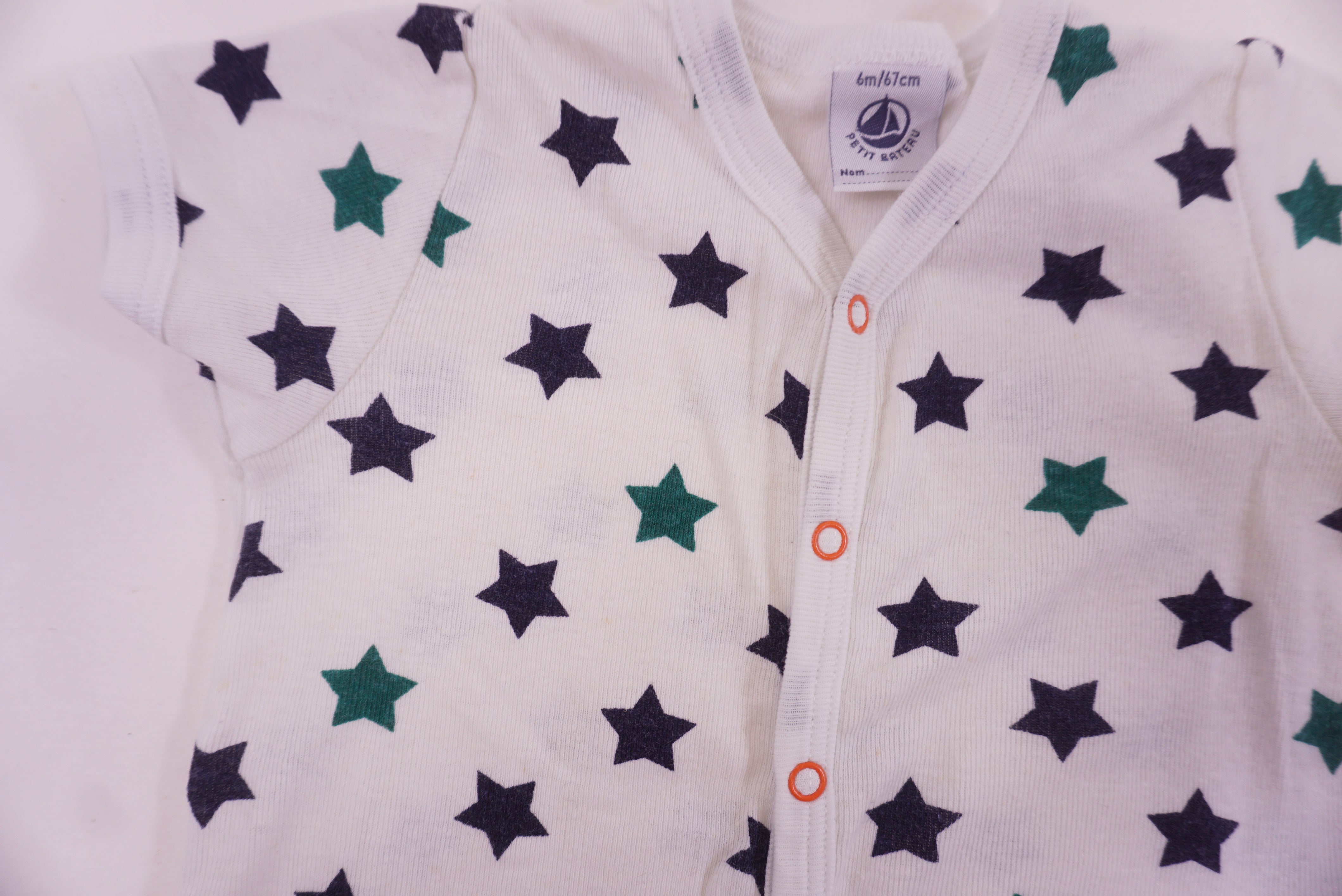 Combishort Multicolore - 6 mois