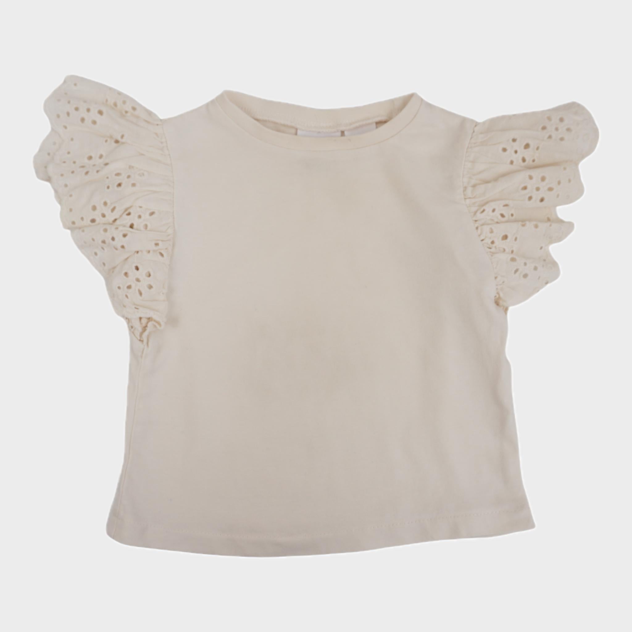 T-shirt Beige rosé - 6/9 mois