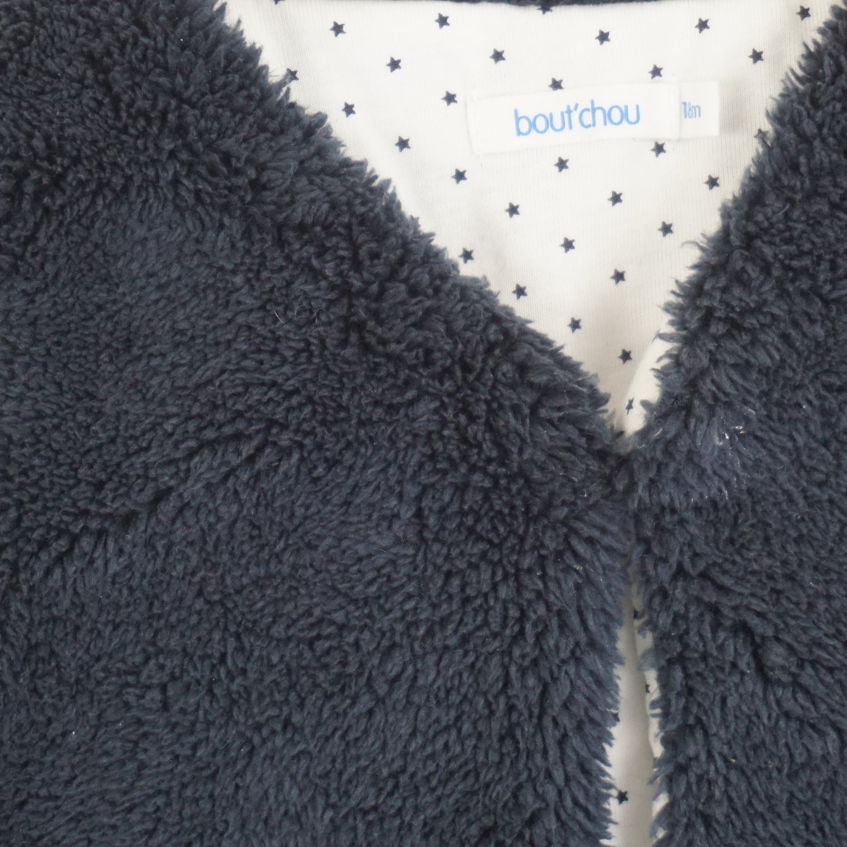 Gilet Bleu - 18 mois