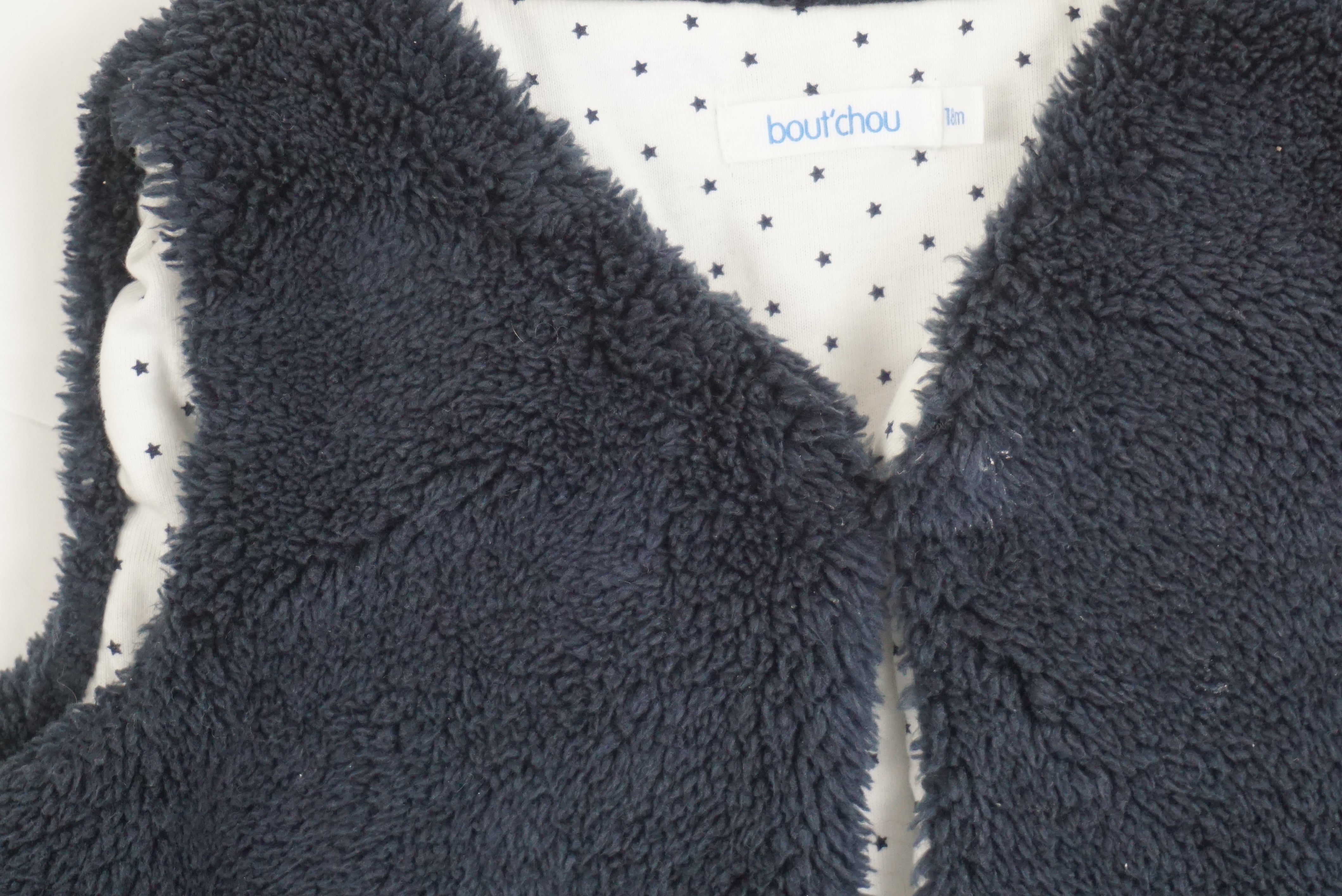 Gilet Bleu - 18 mois