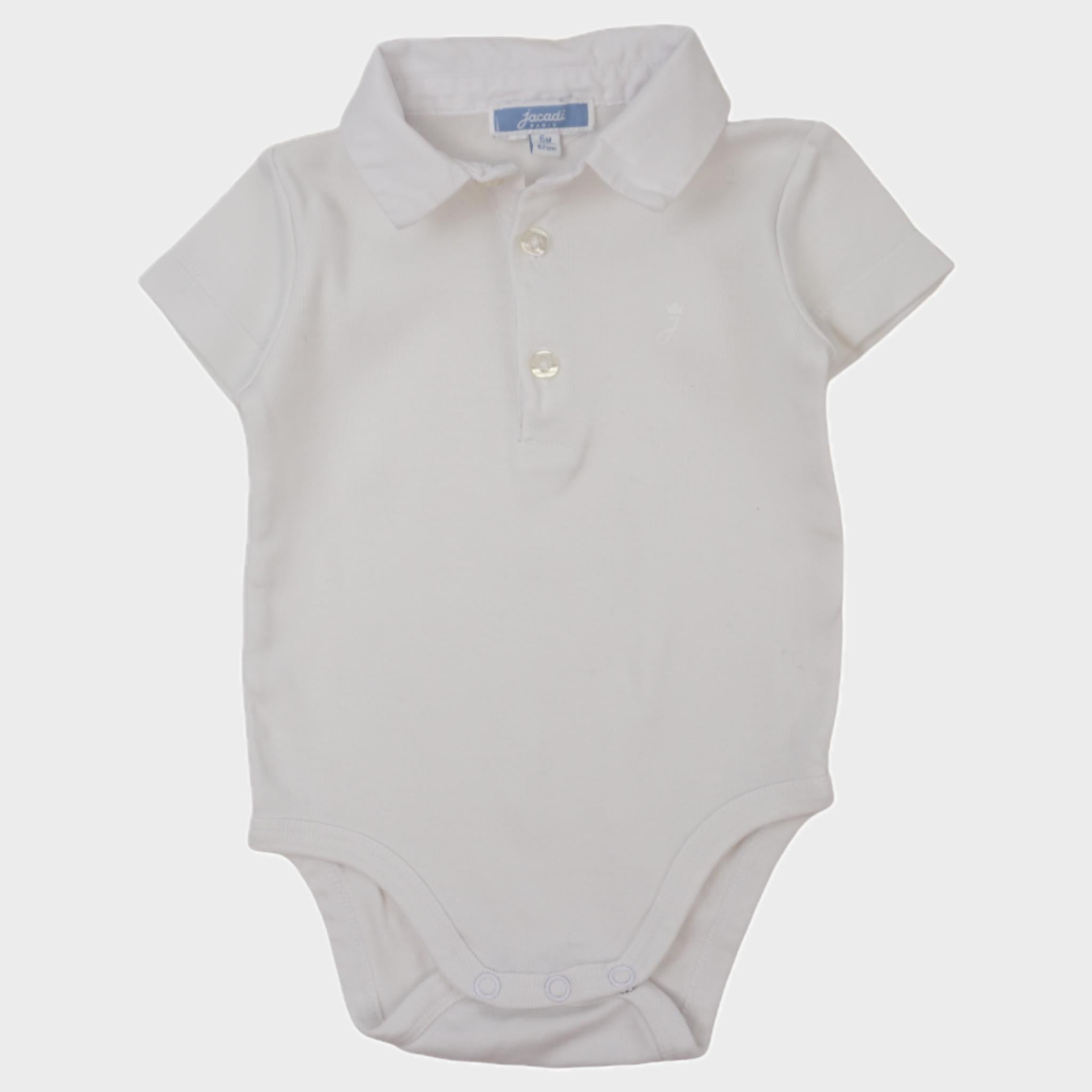 Body Blanc - 6 mois
