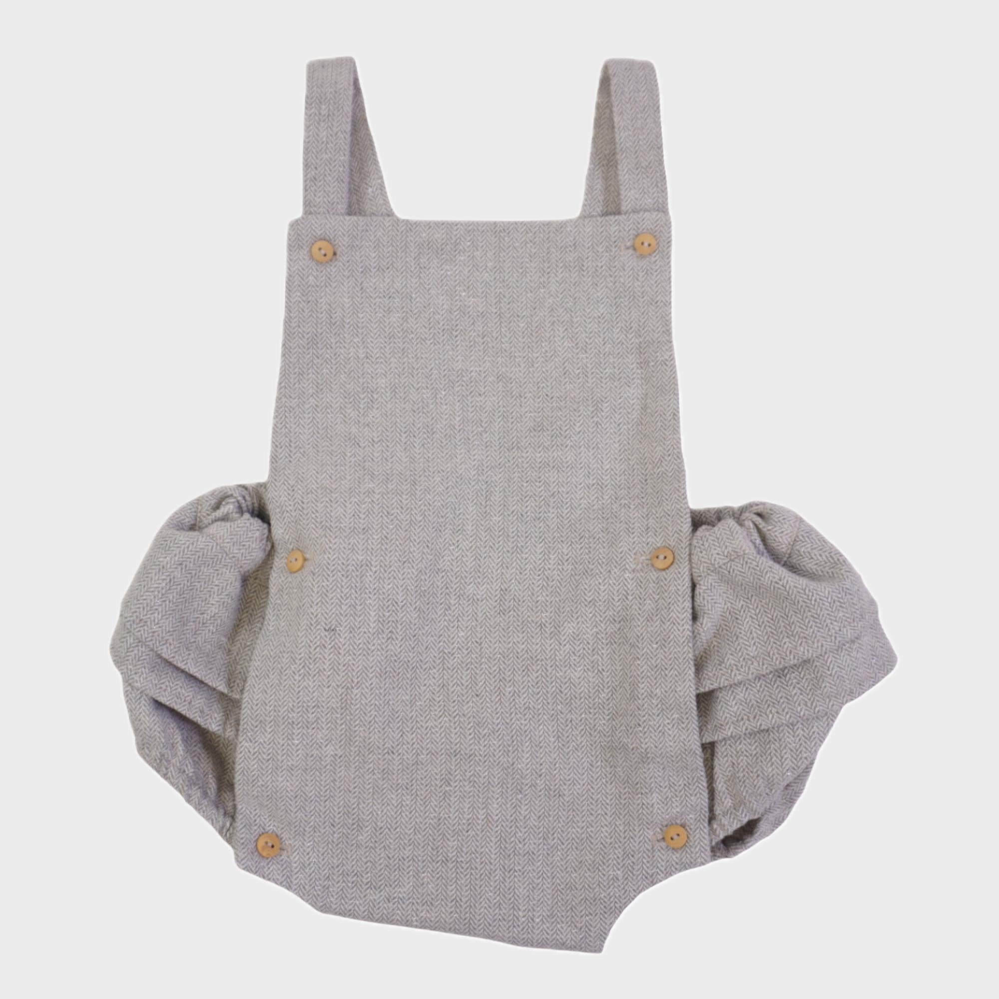 Barboteuse Gris - 12 mois