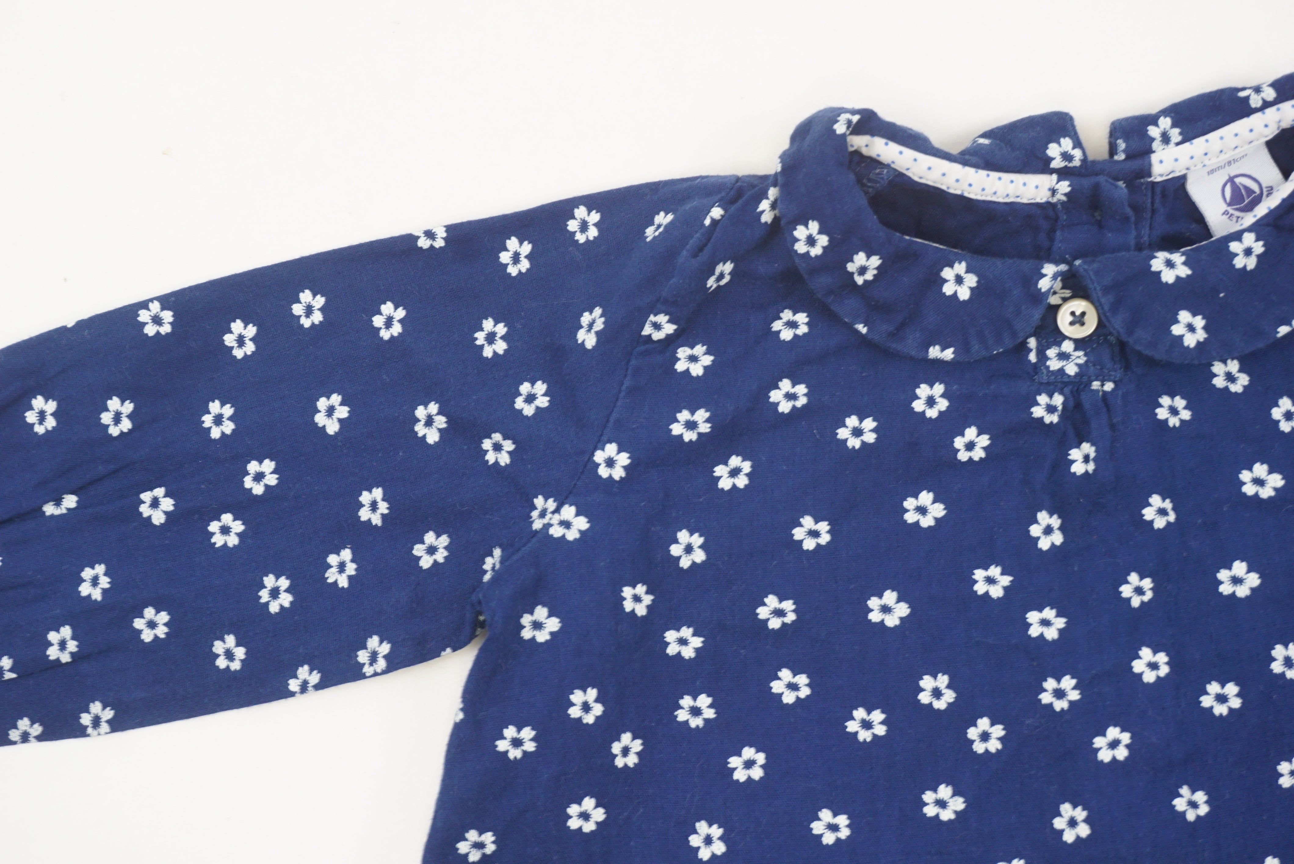 Blouse Bleu - 18 mois