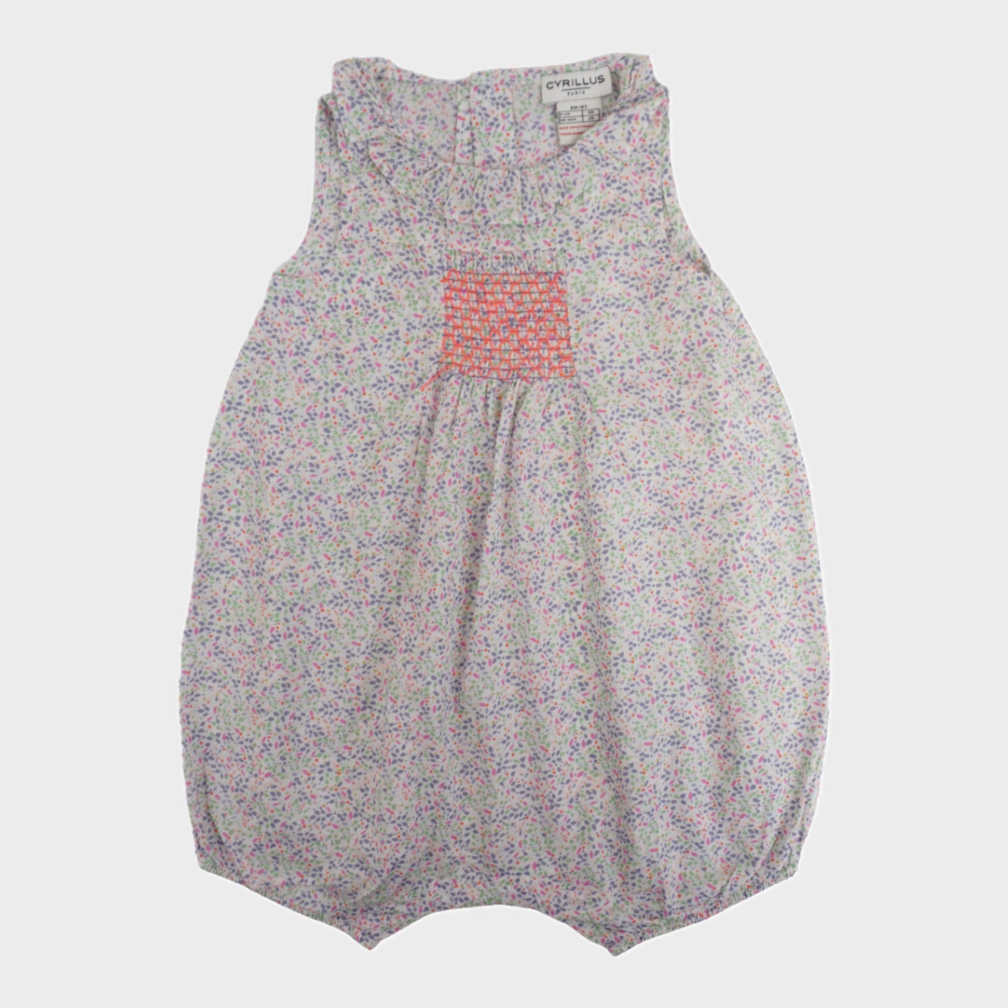 Combishort Multicolore - 6 mois