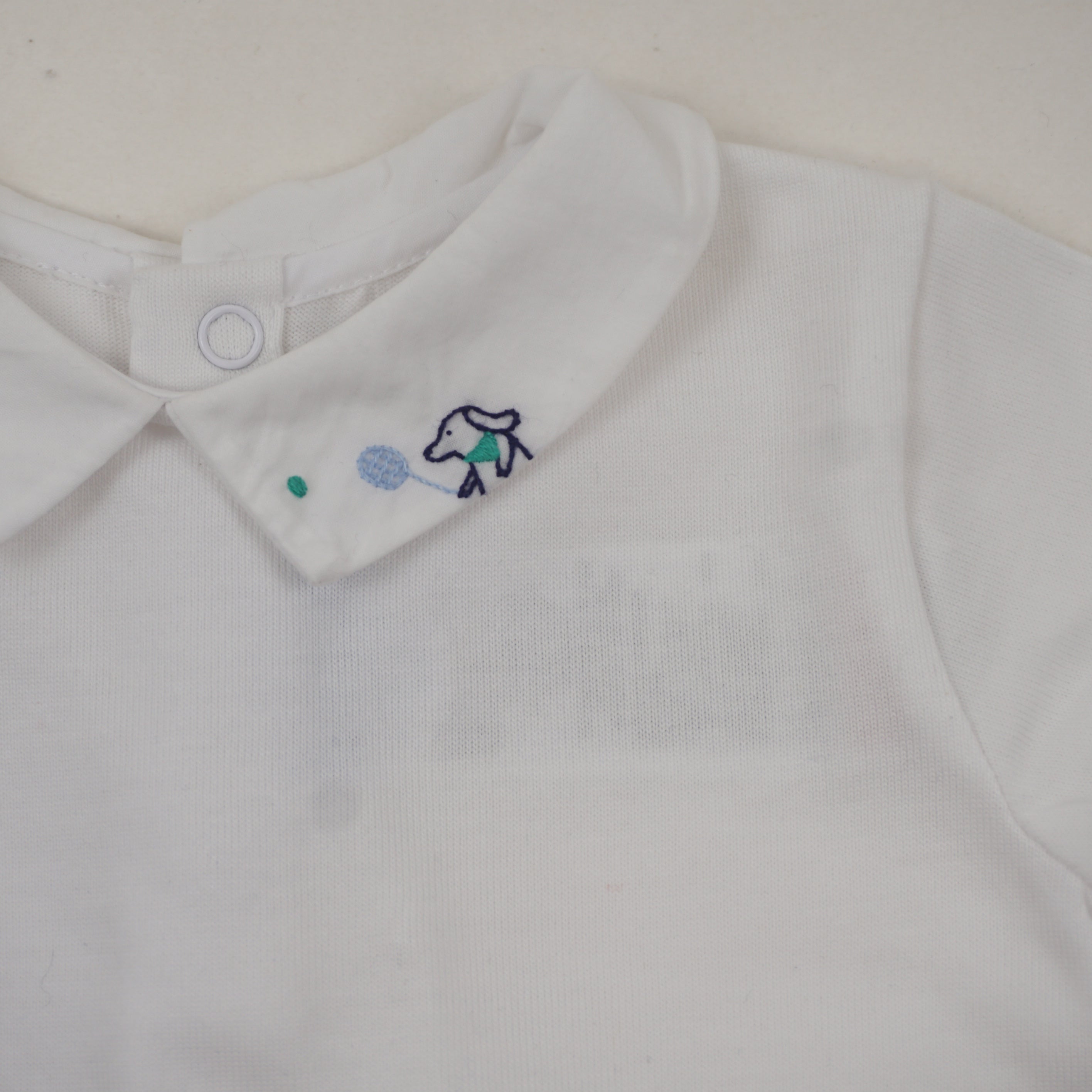 T-shirt Blanc - 3 mois