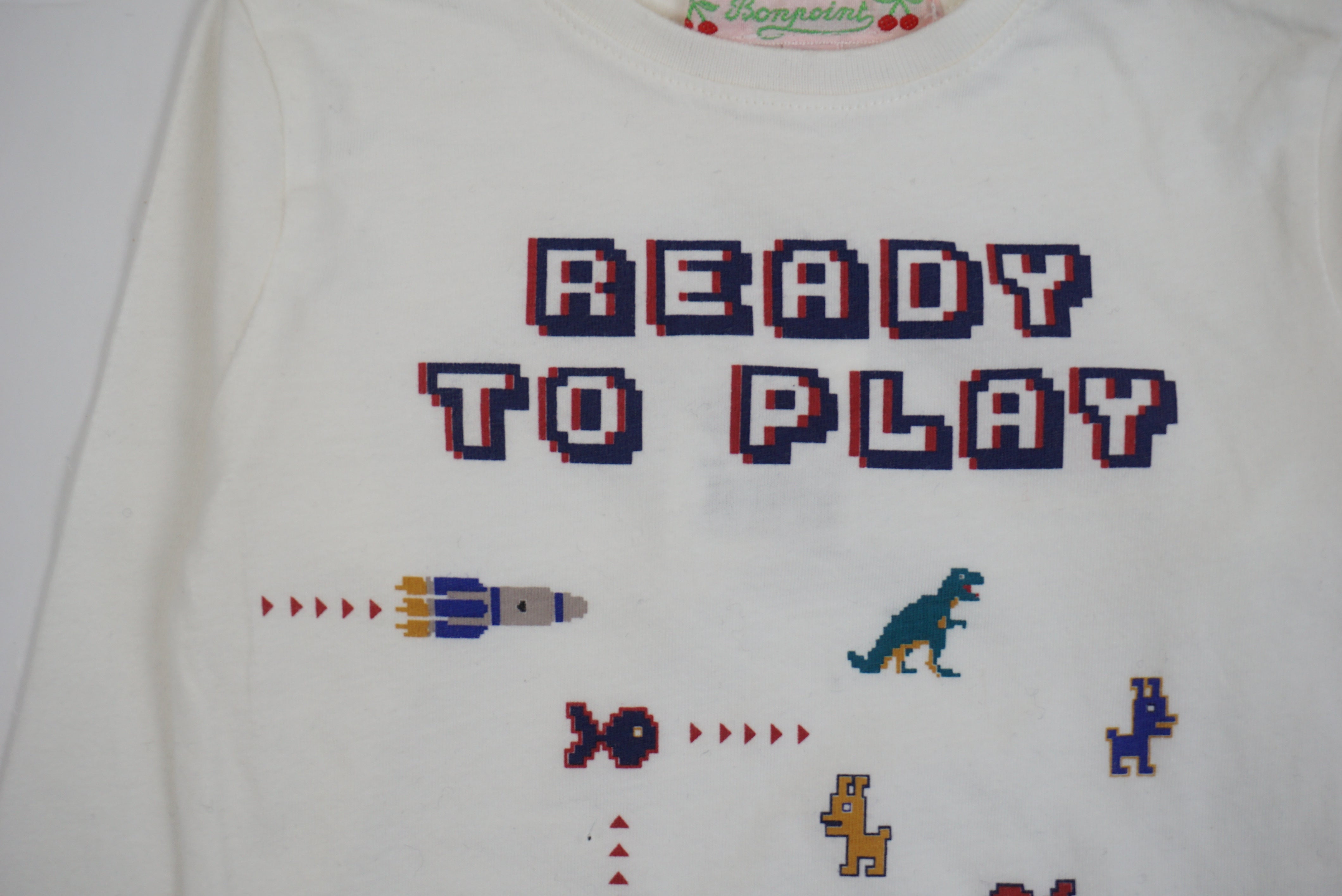 T-shirt Ecru - 6 mois