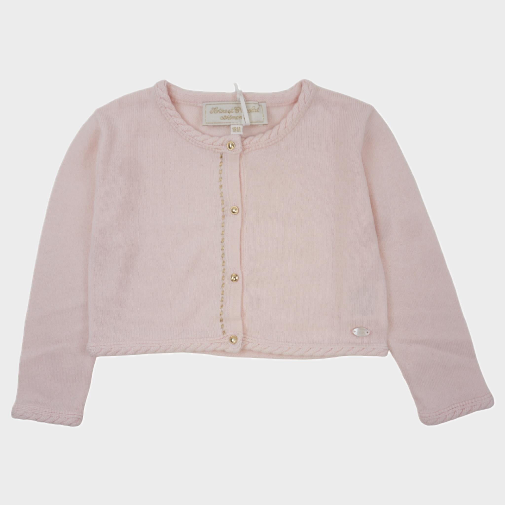 Gilet Rose - 18 mois