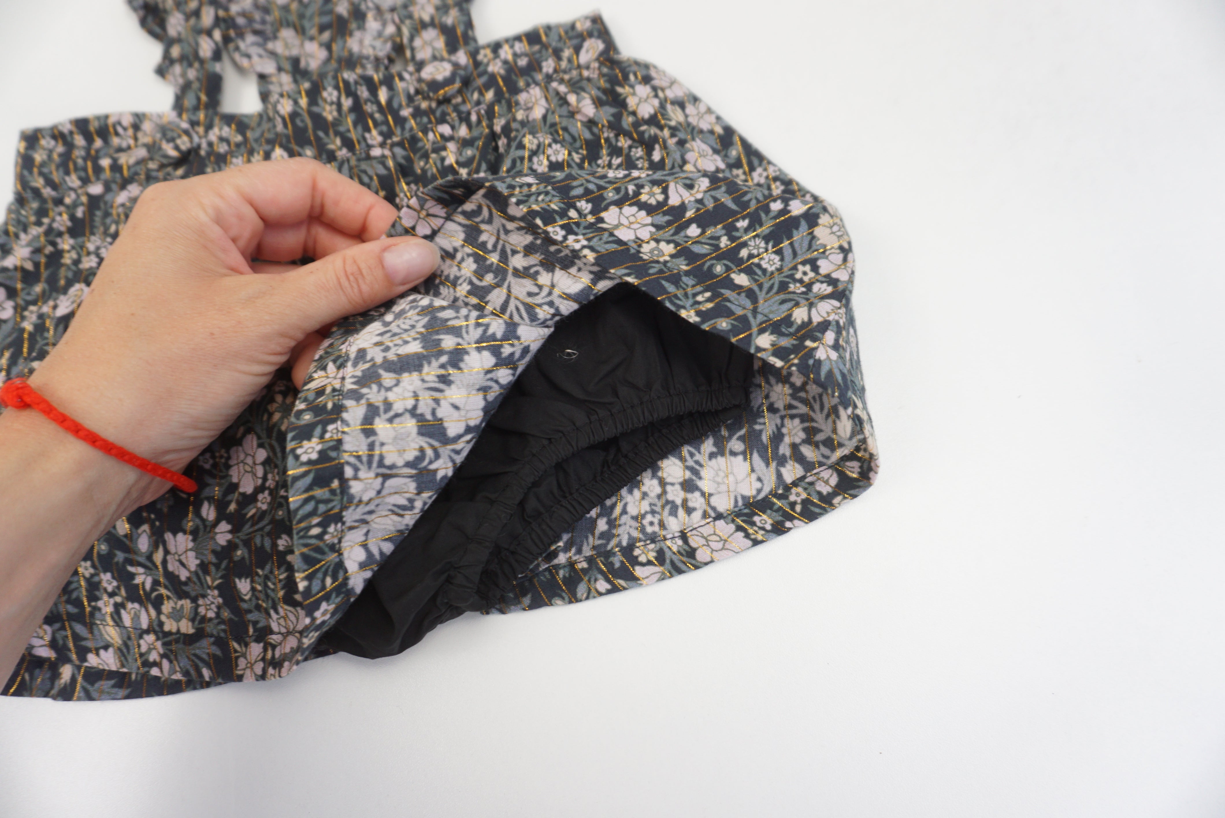 Jupe à bretelles Multicolore - 18 mois