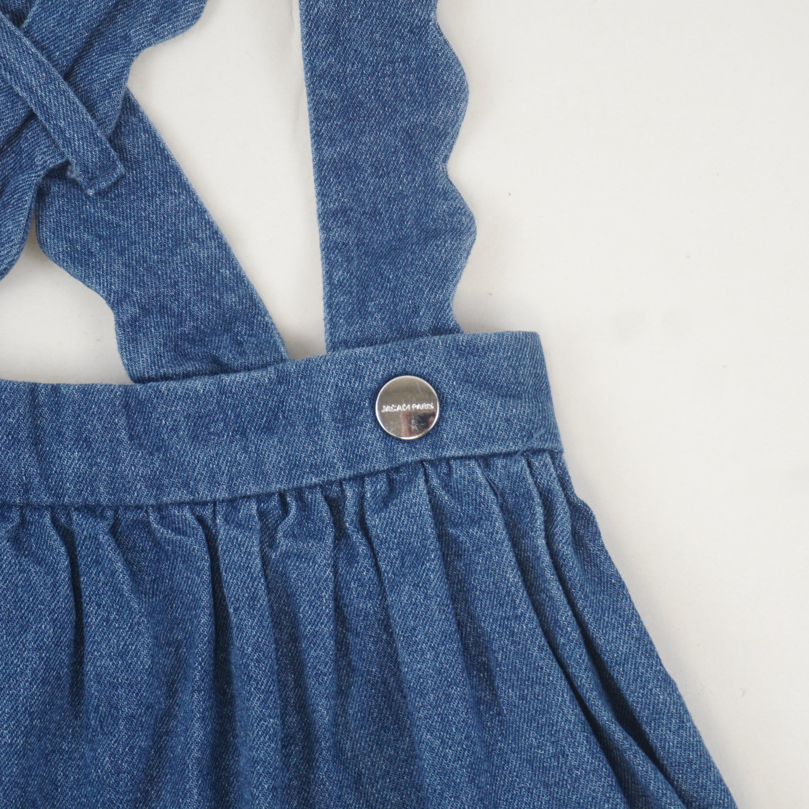 Jupe à bretelles Bleu - 12 mois