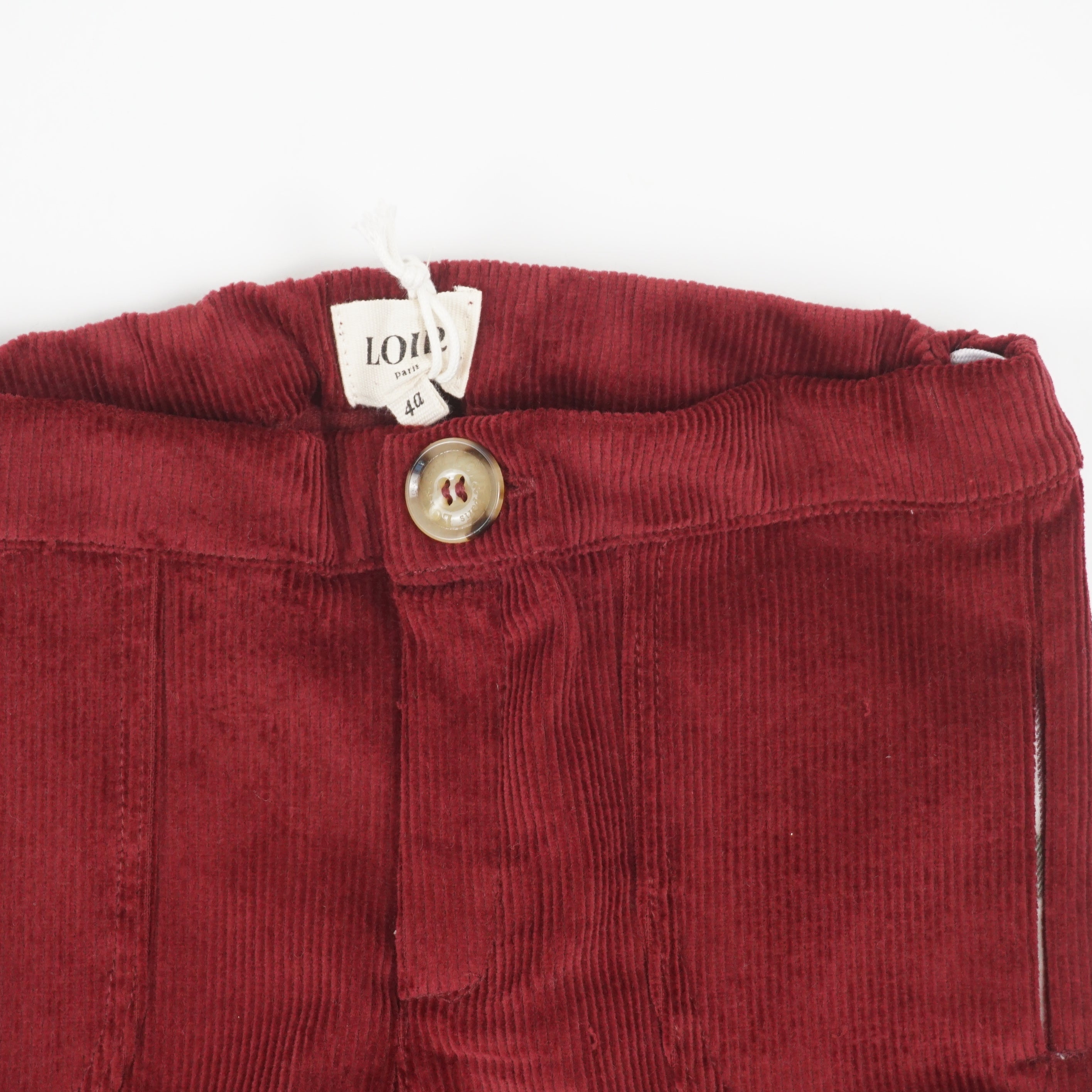 Pantalon Bordeaux - 10 ans (neuf)