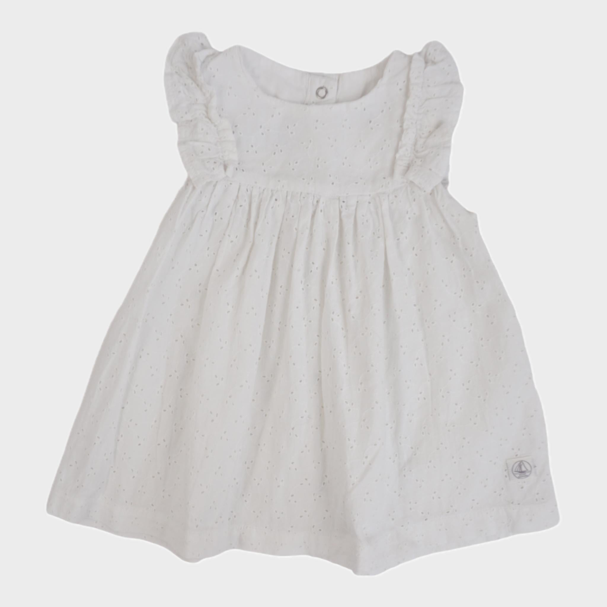 Robe Blanc - 6 mois