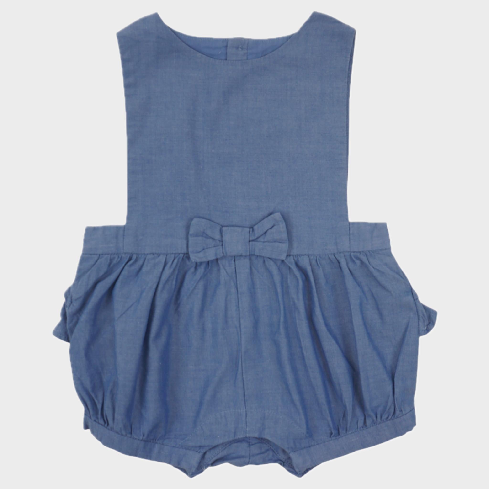 Barboteuse Bleu - 3 mois