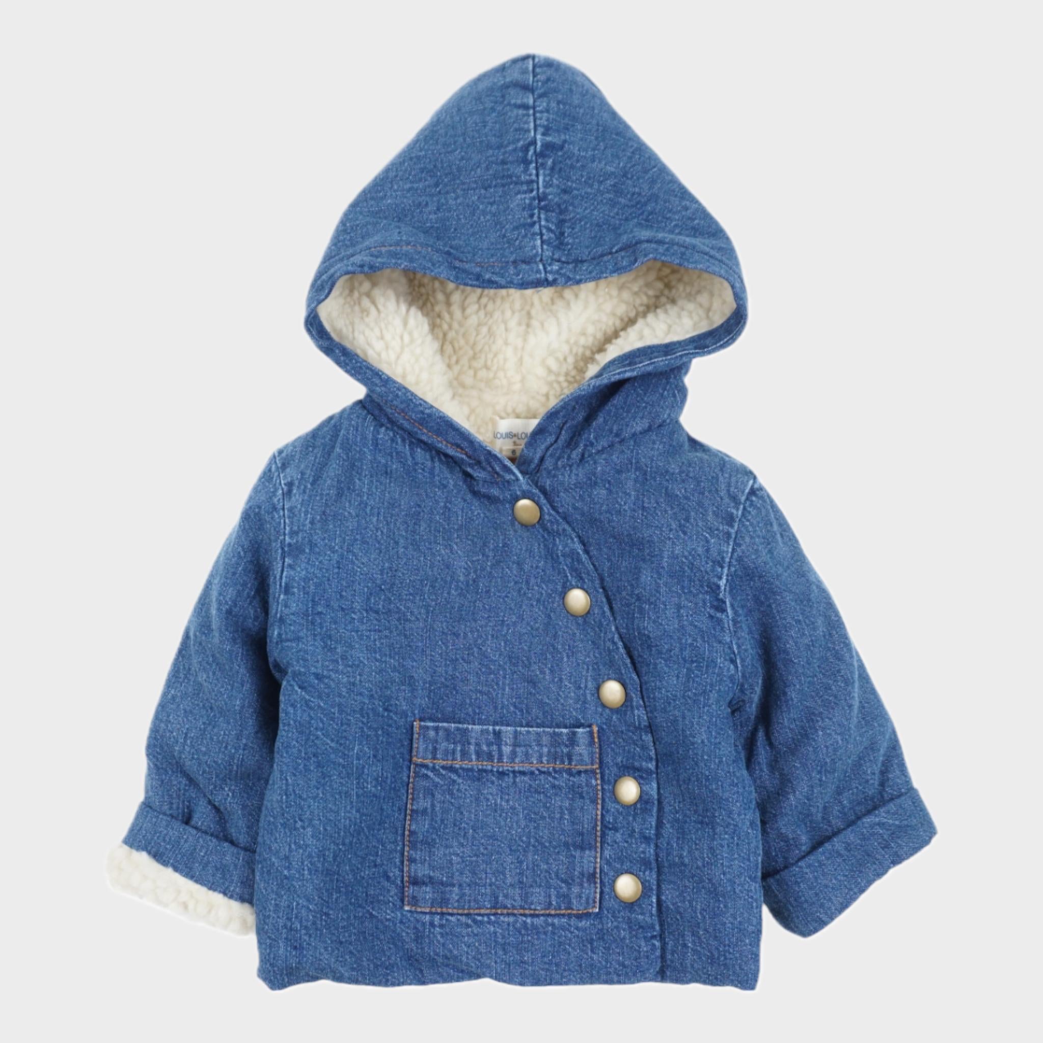 Manteau Bleu - 6 mois
