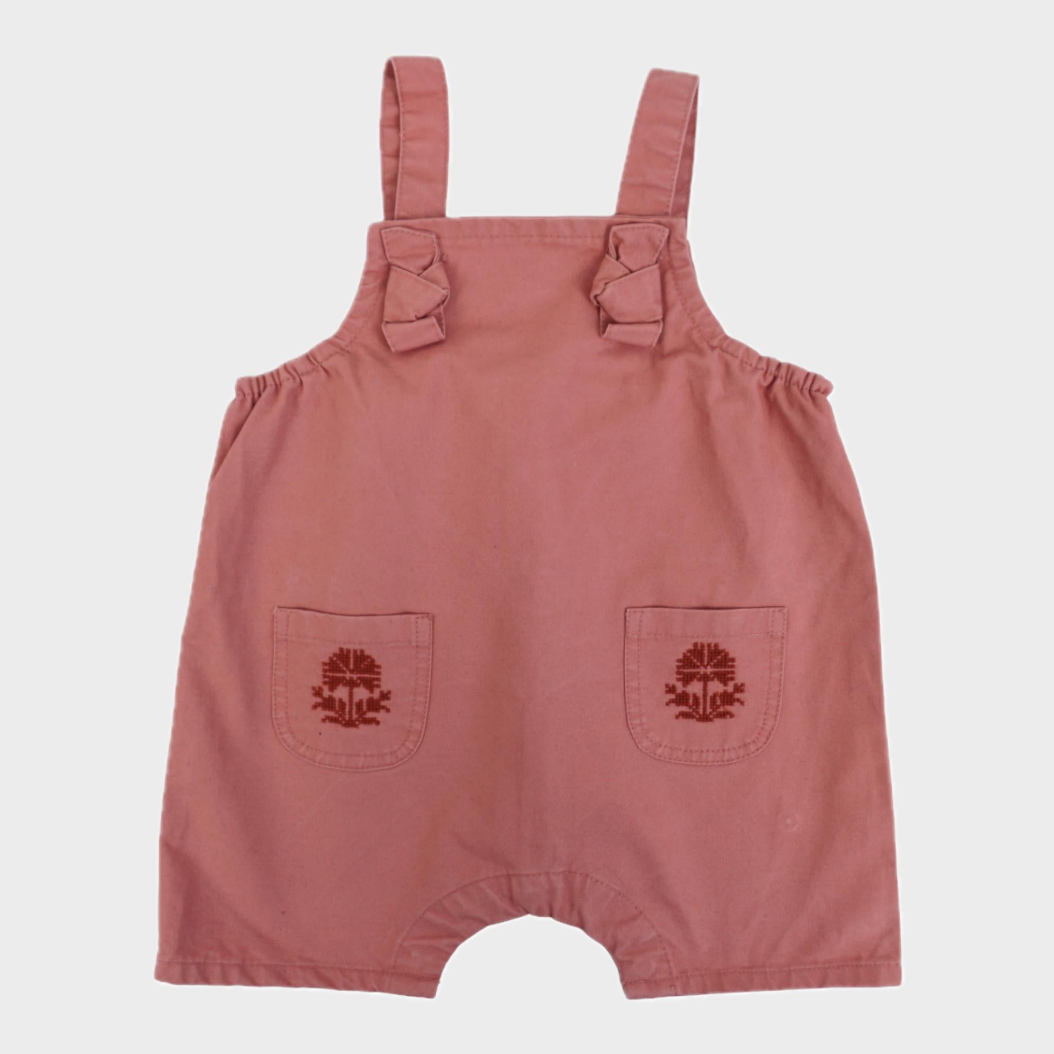 Salopette Rose - 3 mois