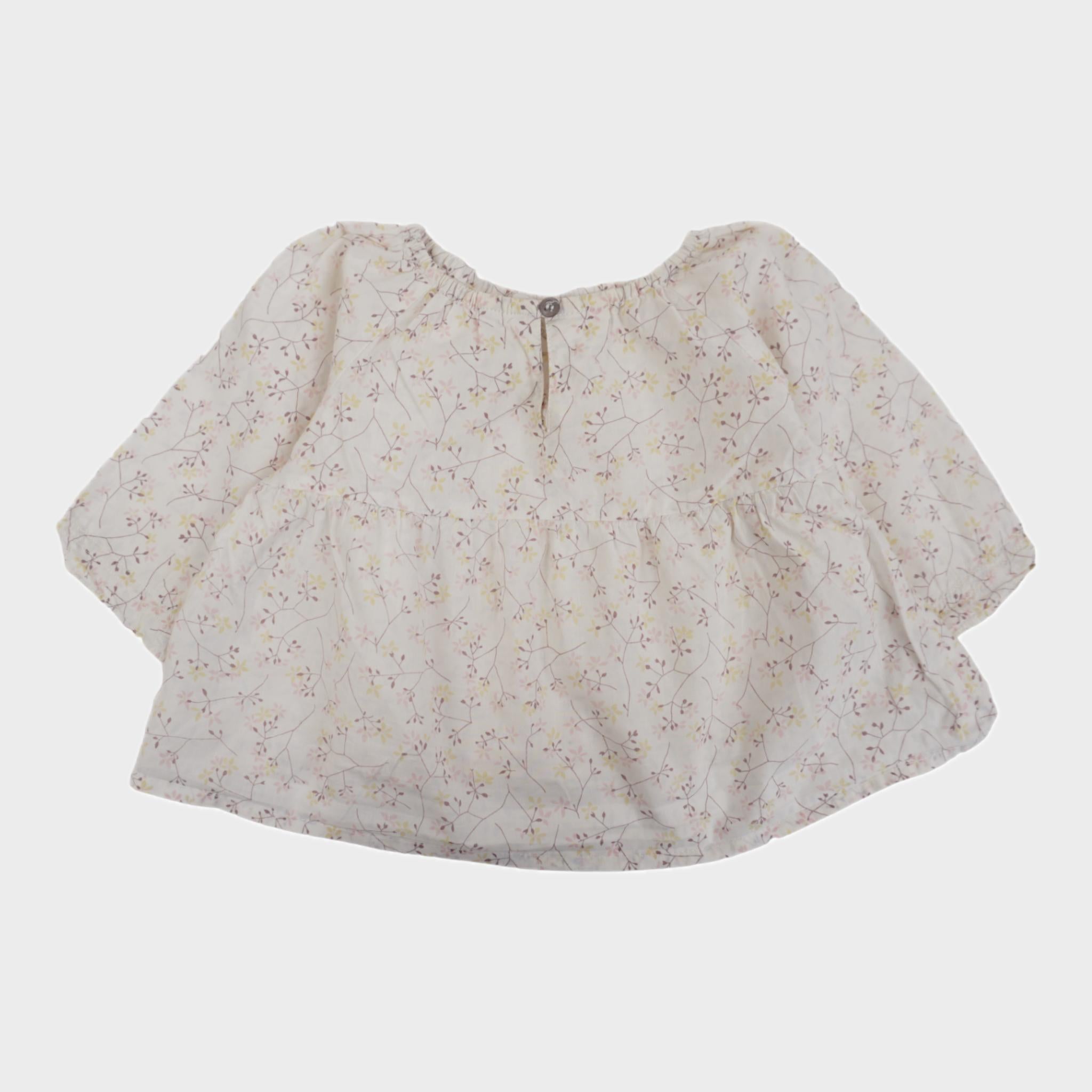 Blouse Ecru - 6 mois