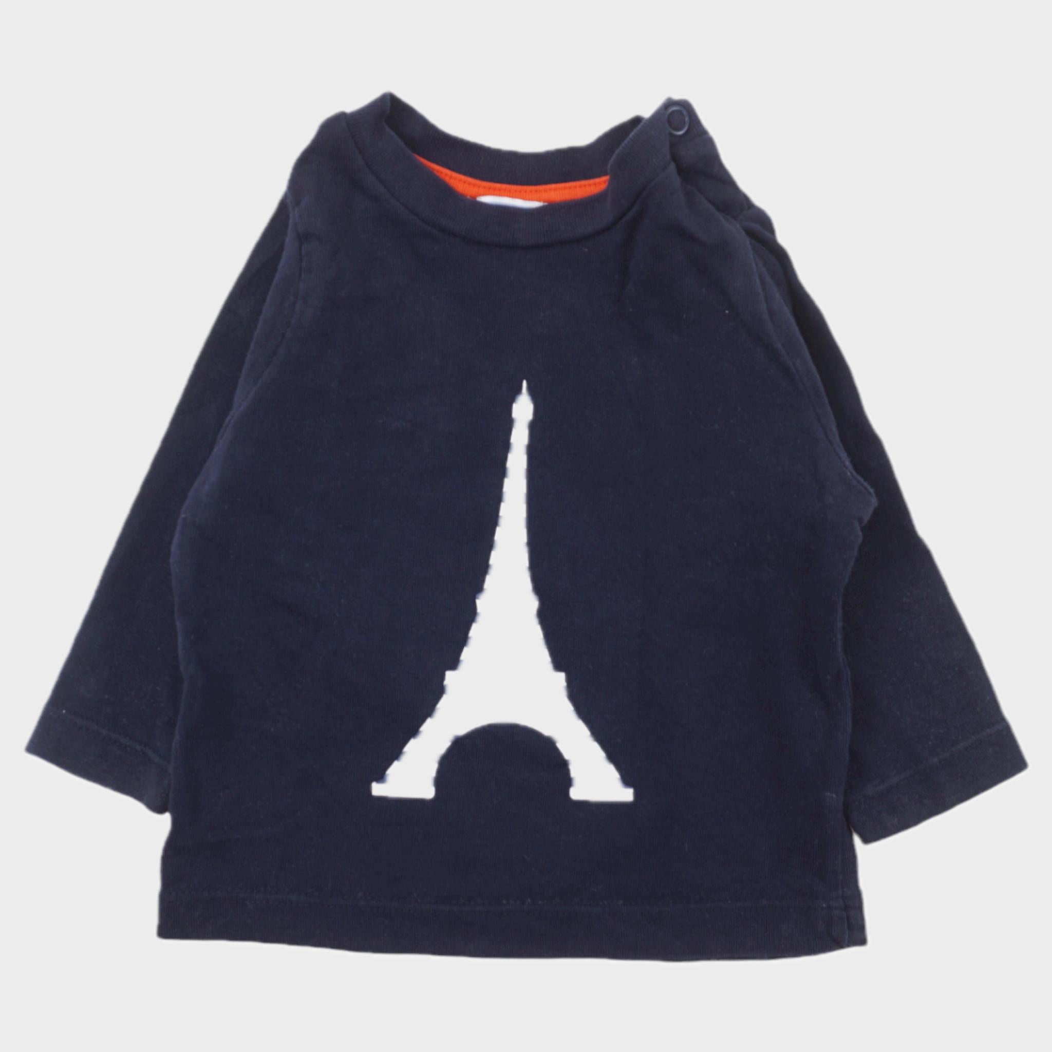 T-shirt Bleu - 6 mois