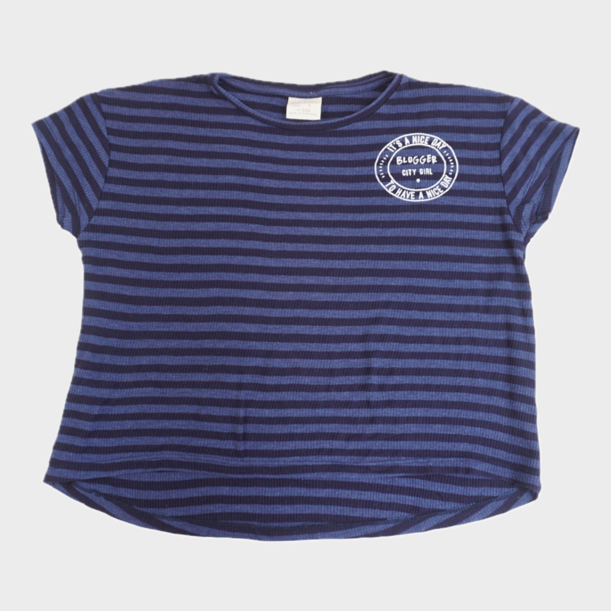 T-shirt Bleu - 7 ans