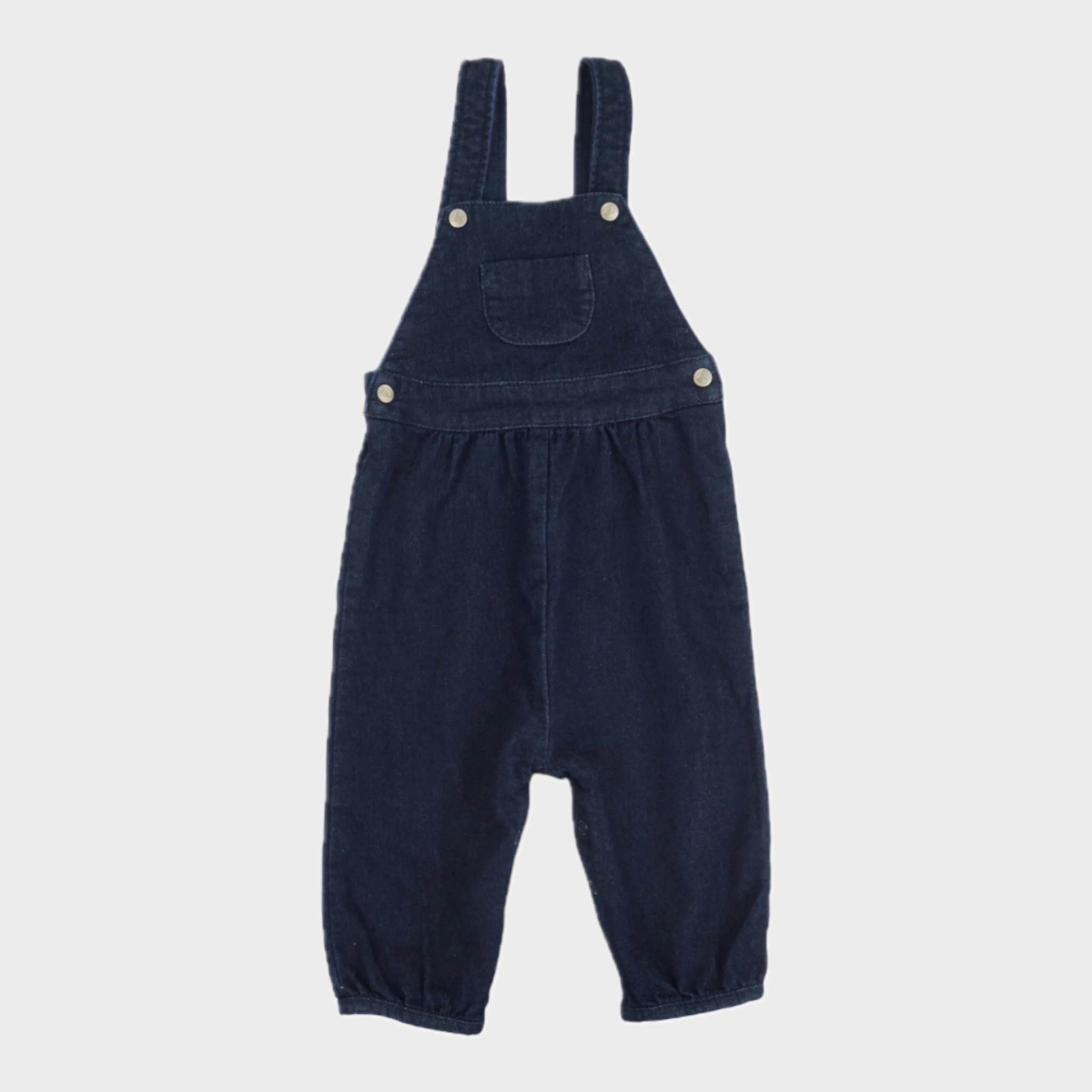 Salopette Bleu - 12 mois