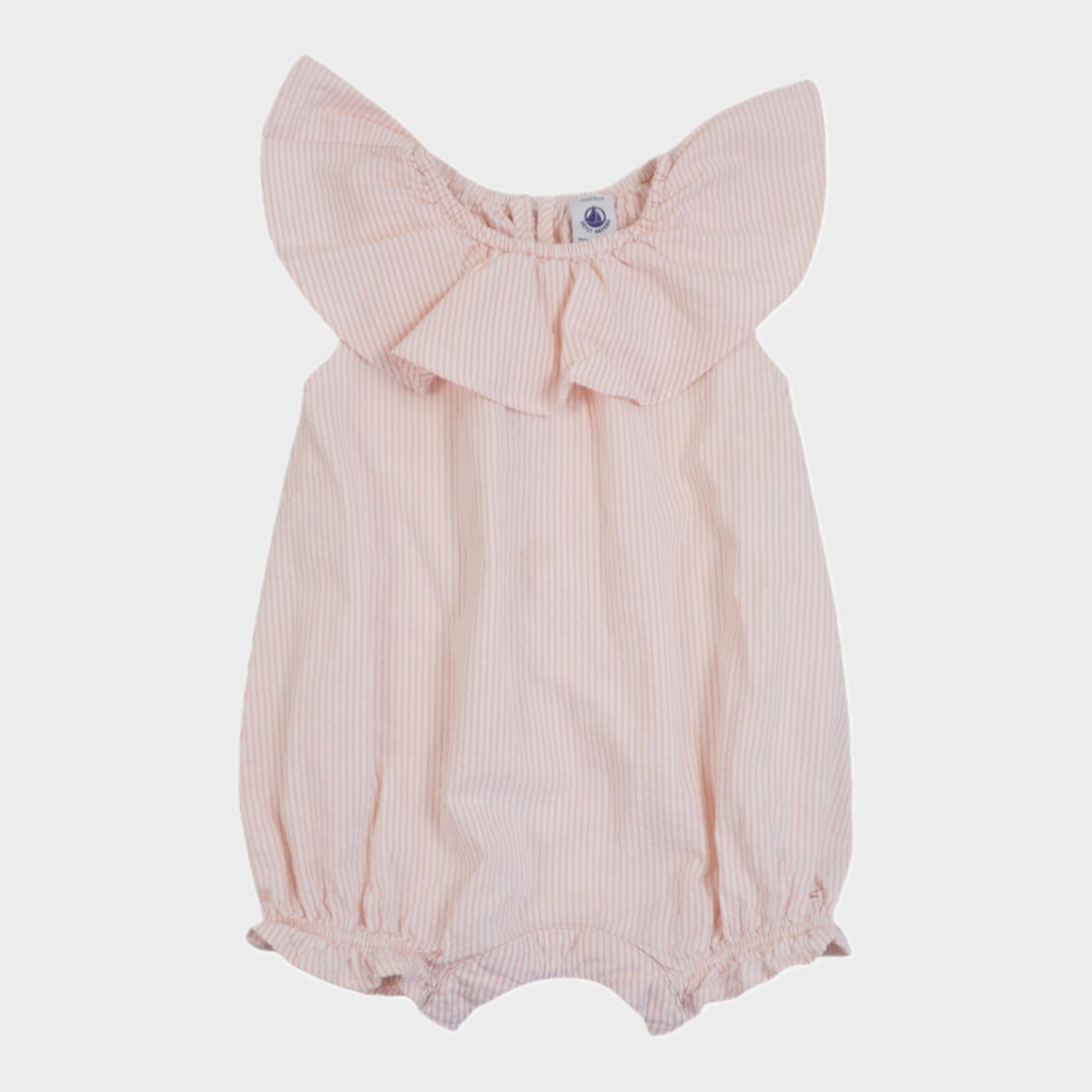 Barboteuse Rose - 12 mois