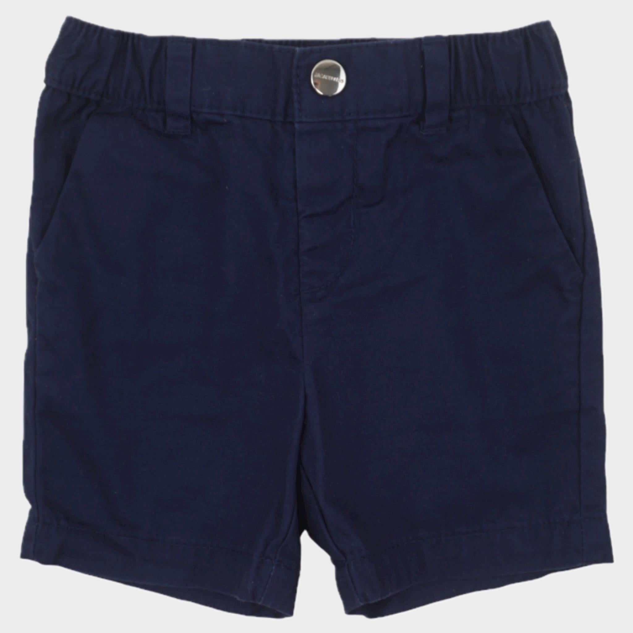 Short Bleu - 12 mois