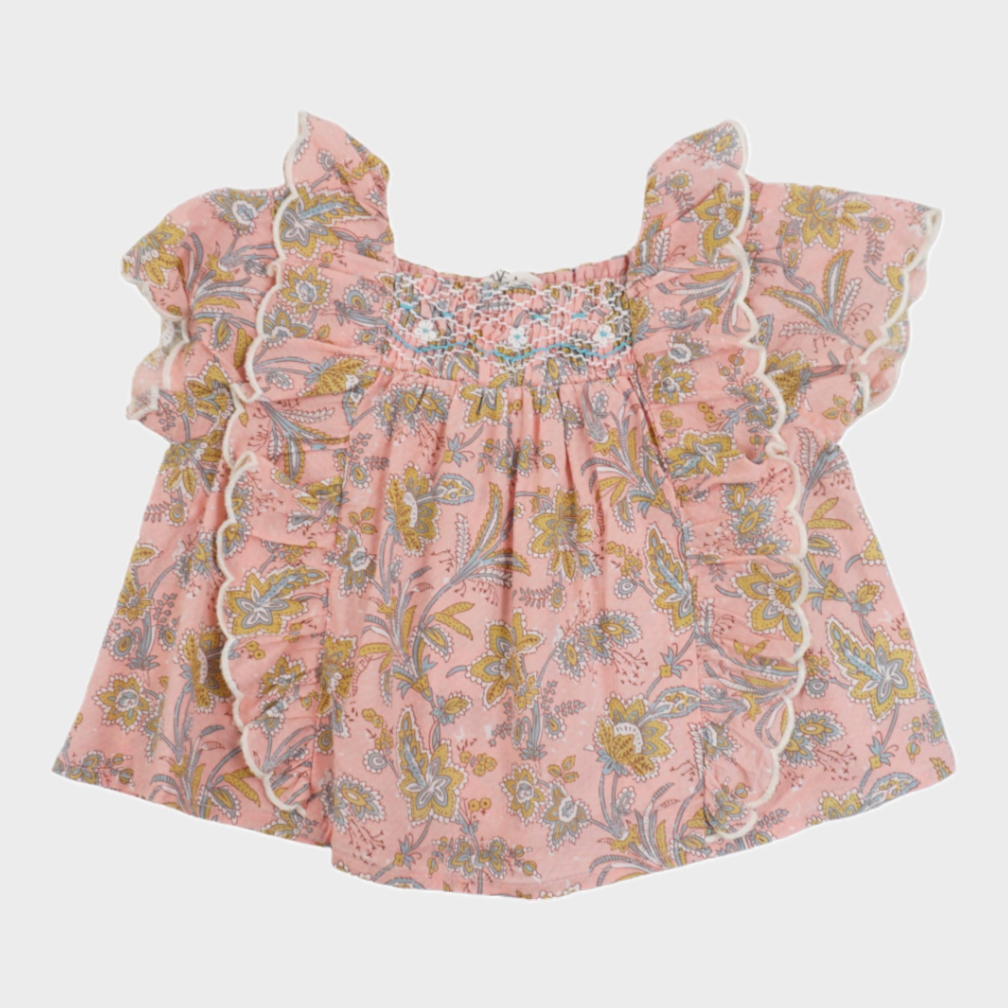 Blouse Rose - 12 mois