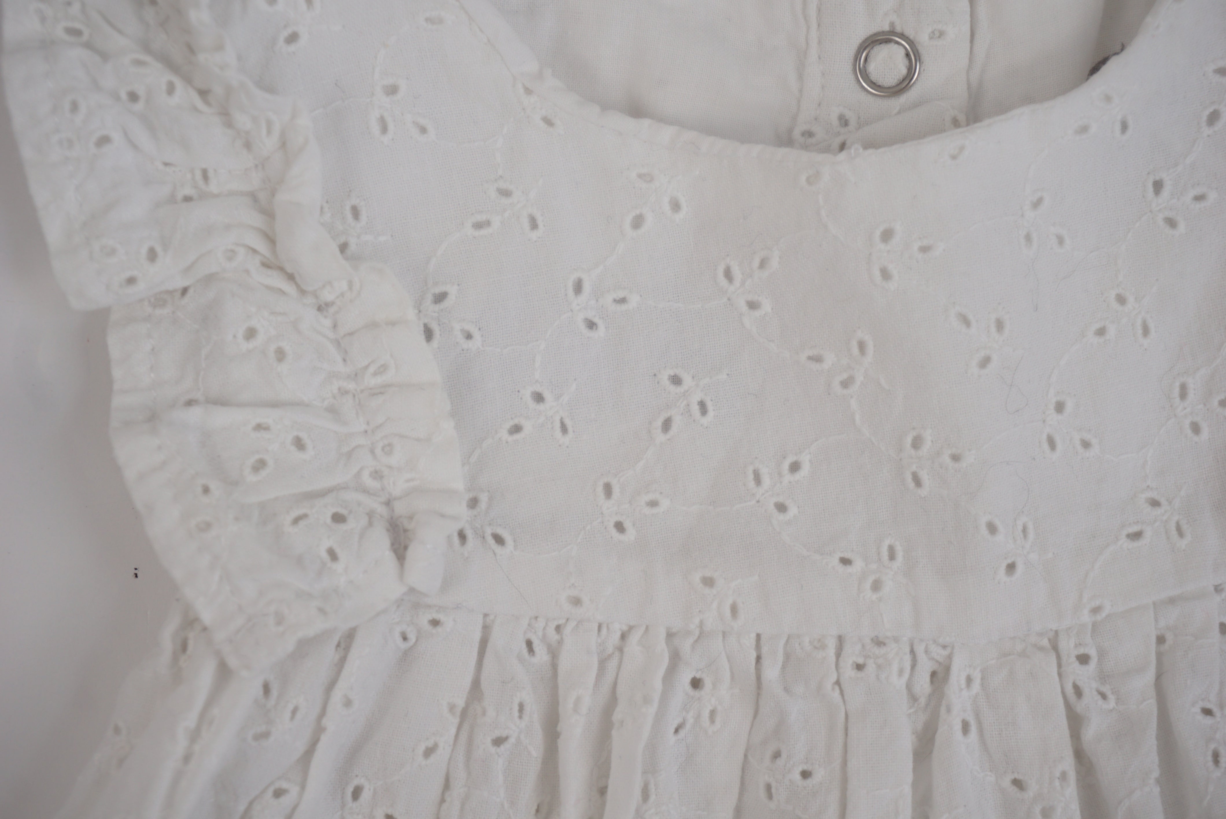 Robe Blanc - 6 mois