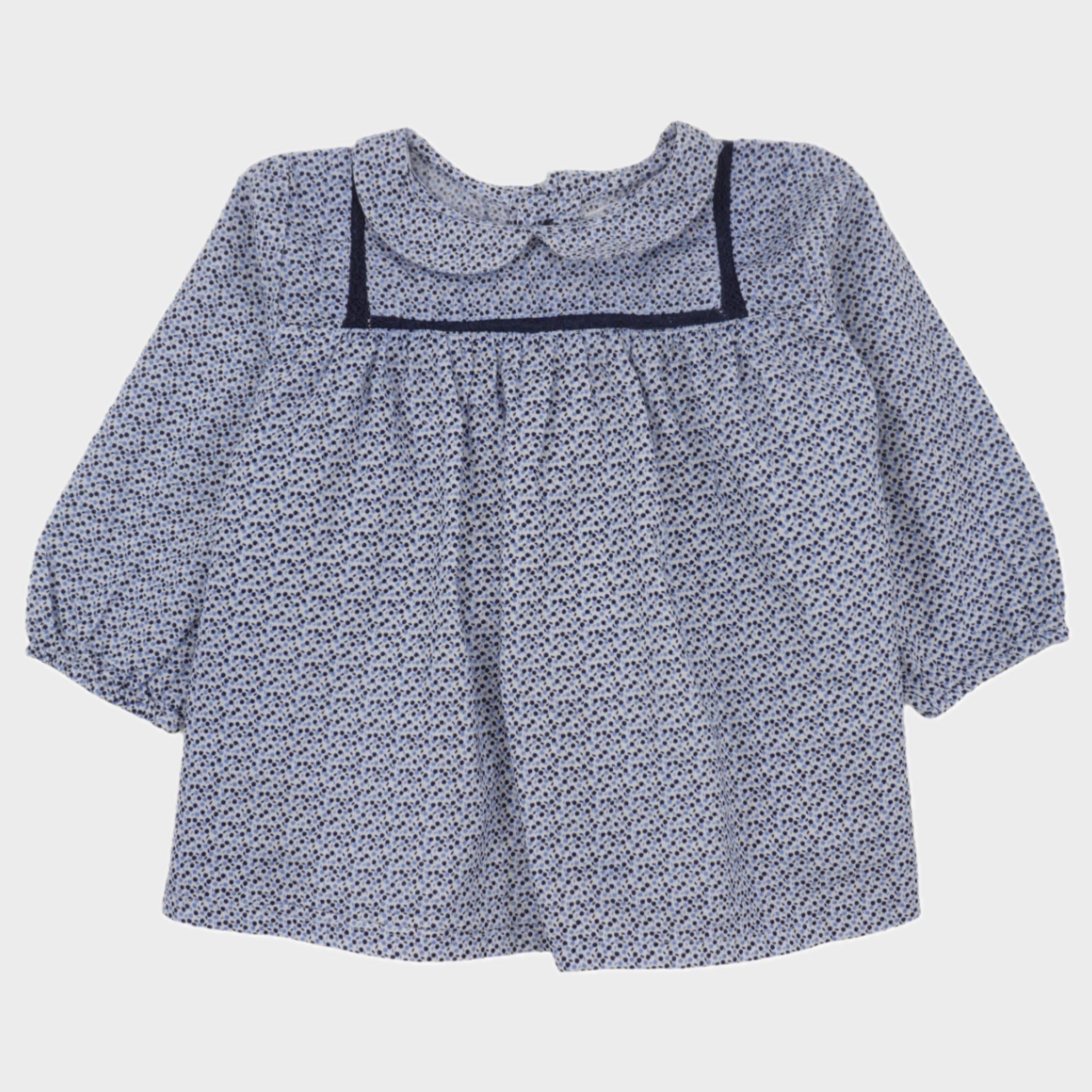 Blouse Bleu - 9 mois