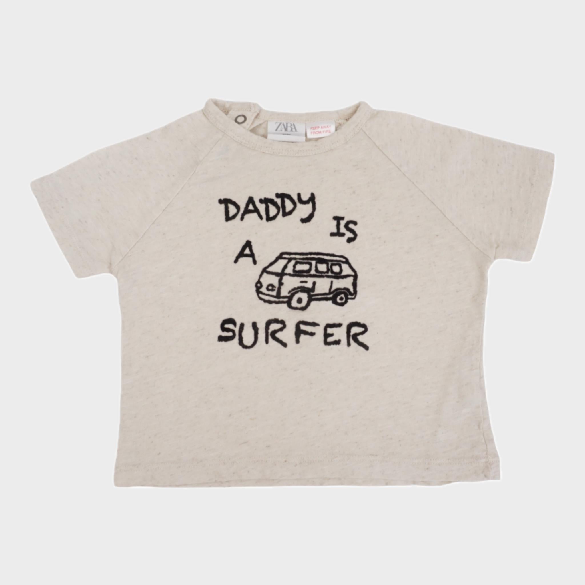 T-shirt Beige - 6/9 mois