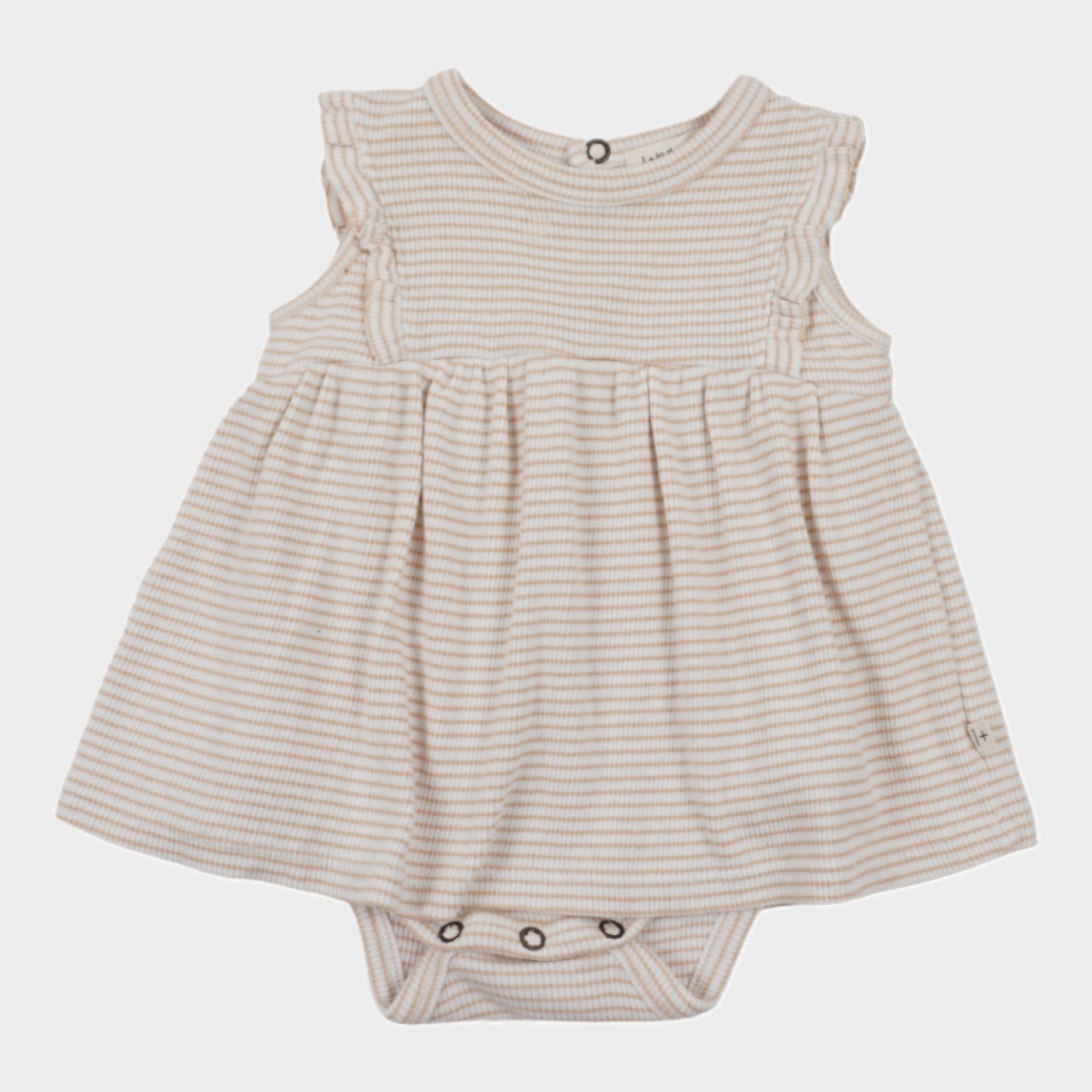 Robe-Body Beige - 6 mois