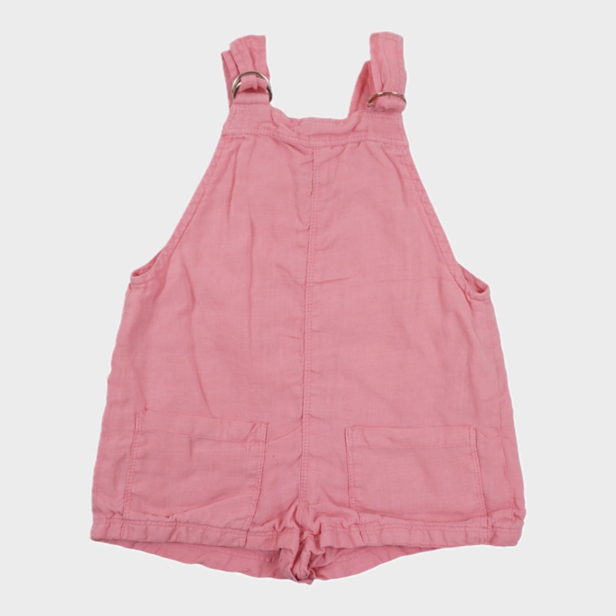 Salopette Rose - 12/18 mois