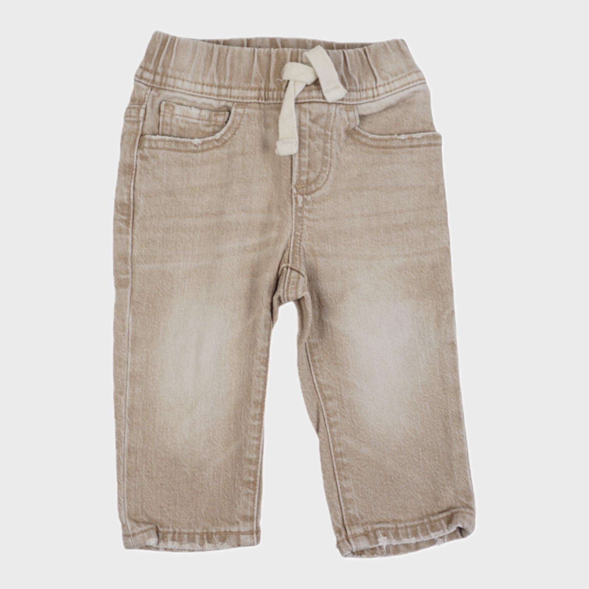 Jean Beige - 6/12 mois