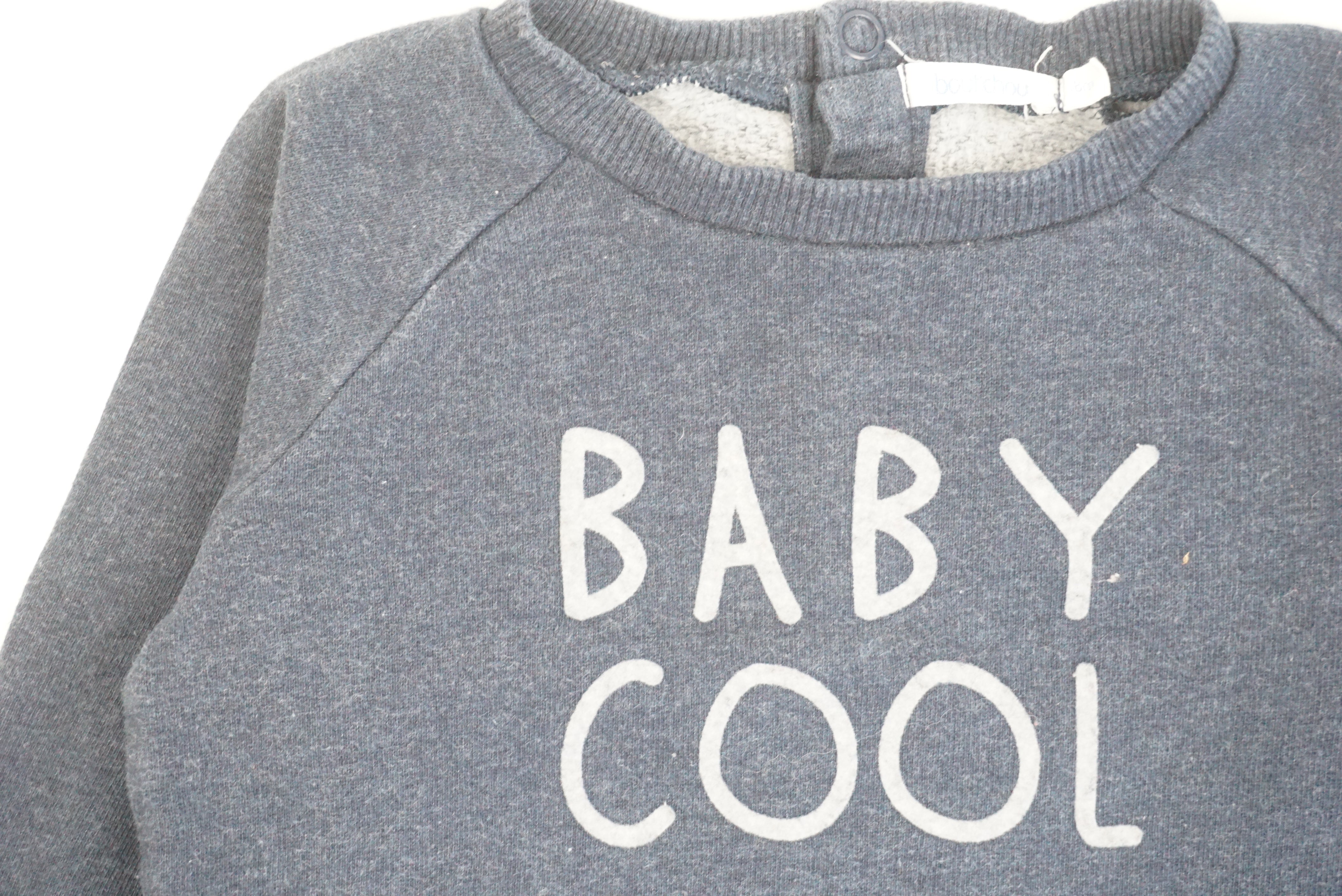 Sweat Bleu - 12 mois