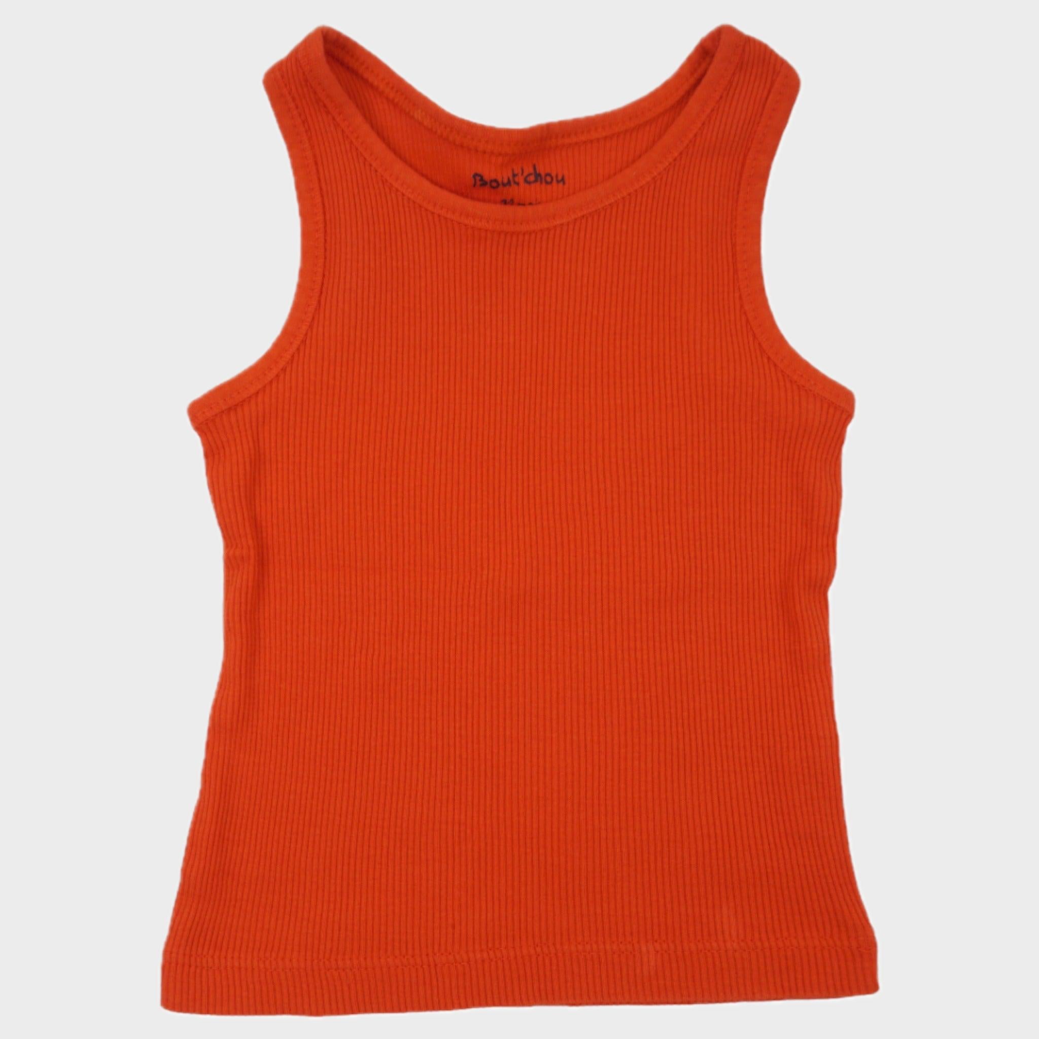 Débardeur Orange - 12 mois