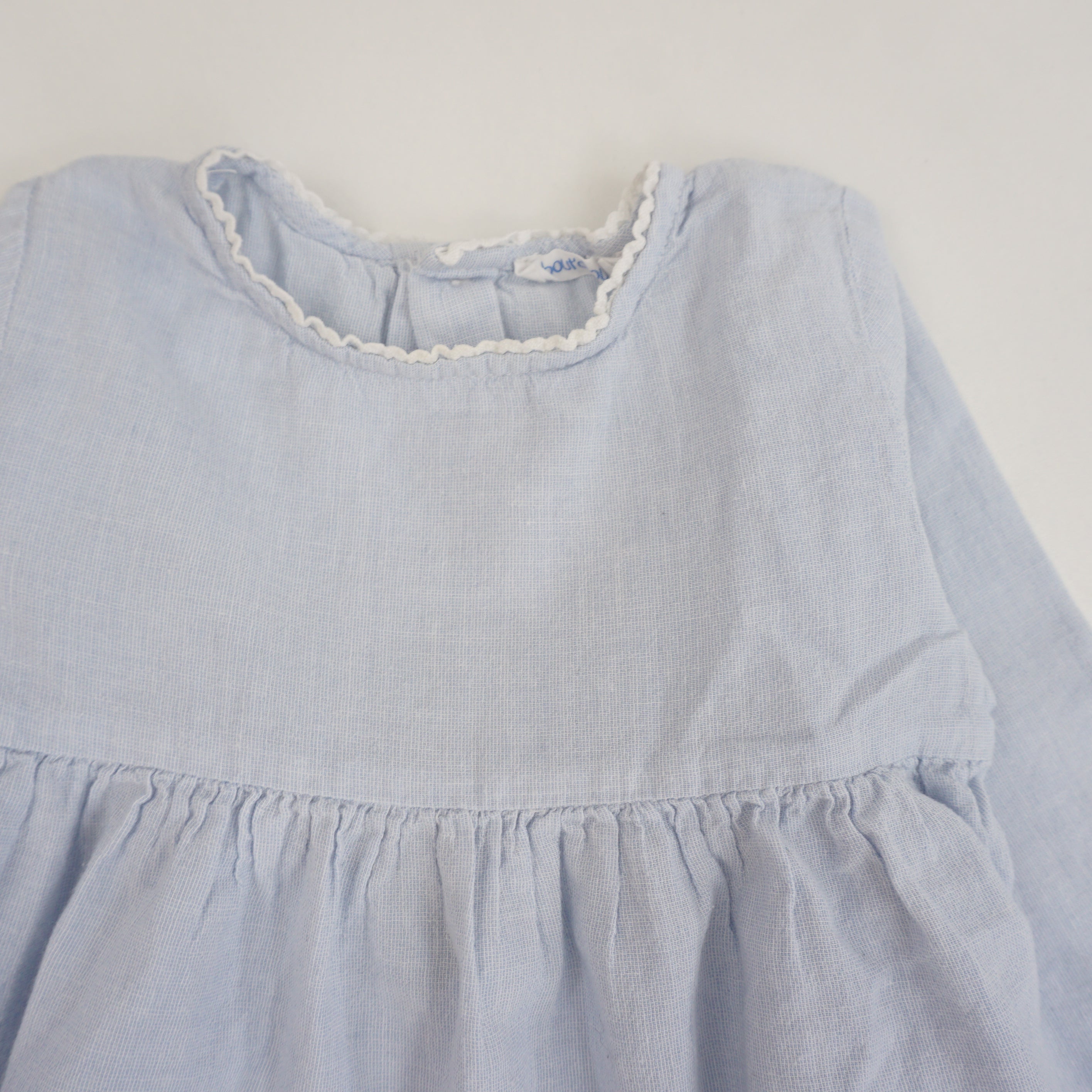 Blouse Bleu - 12 mois