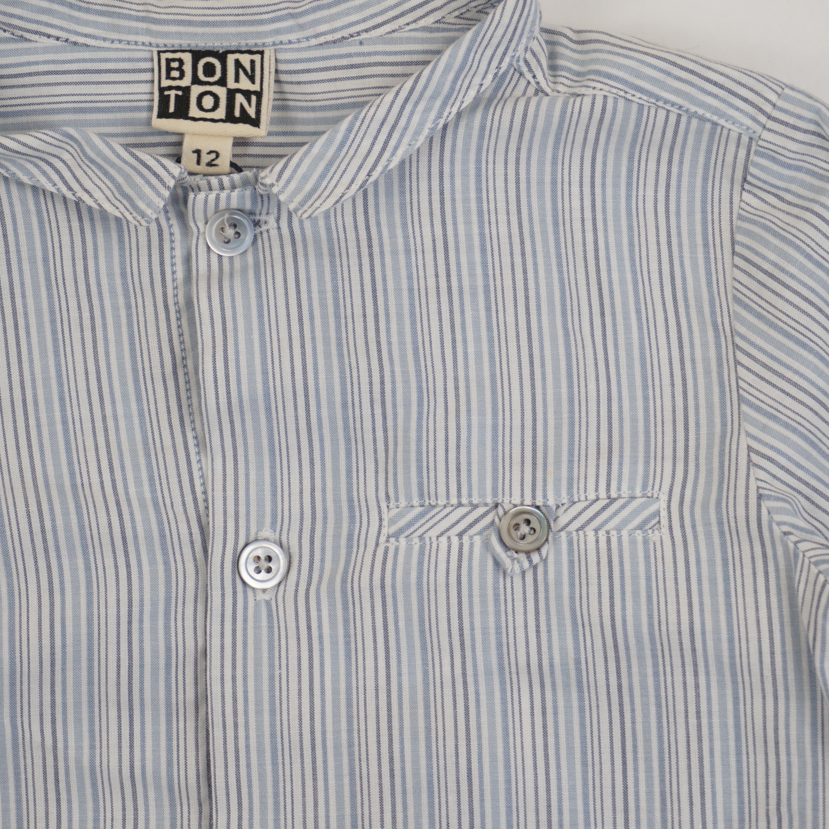 Chemise Bleu - 12 mois