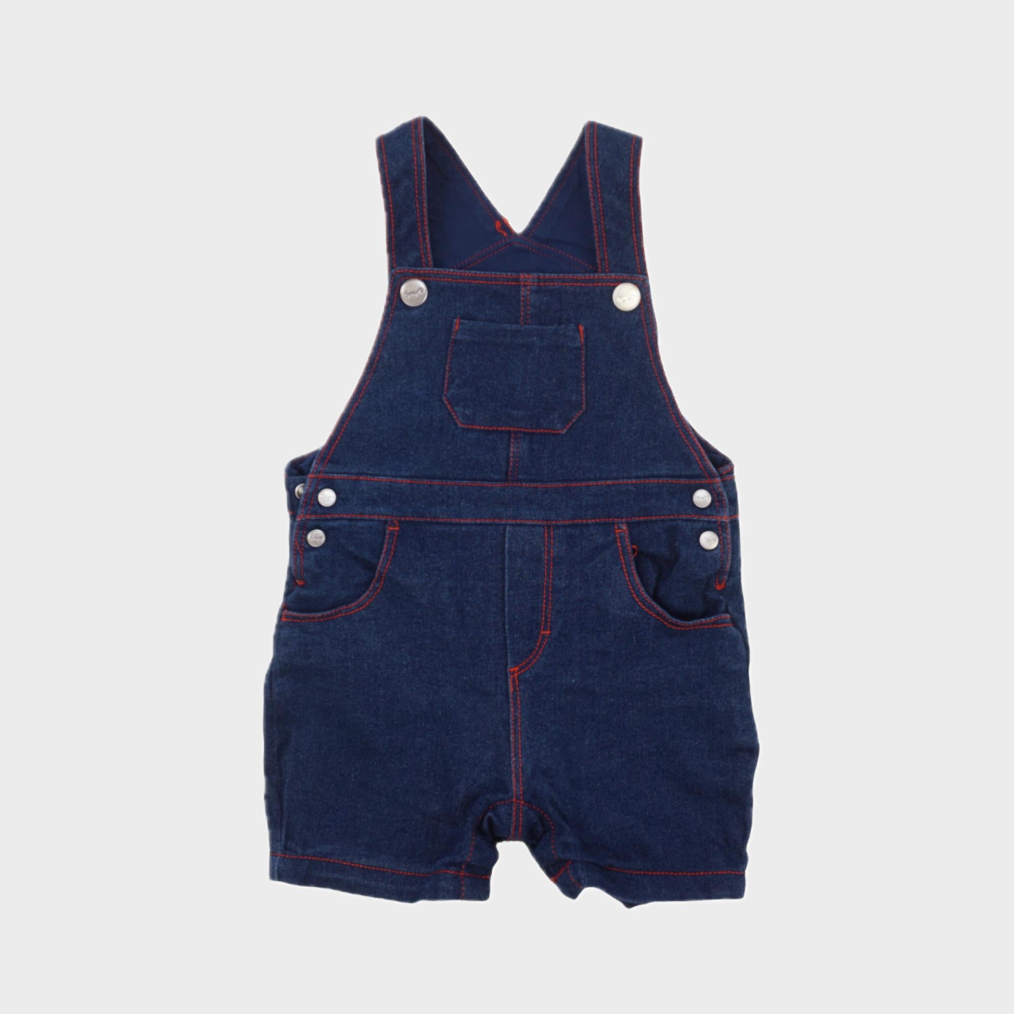 Salopette Bleu - 9 mois