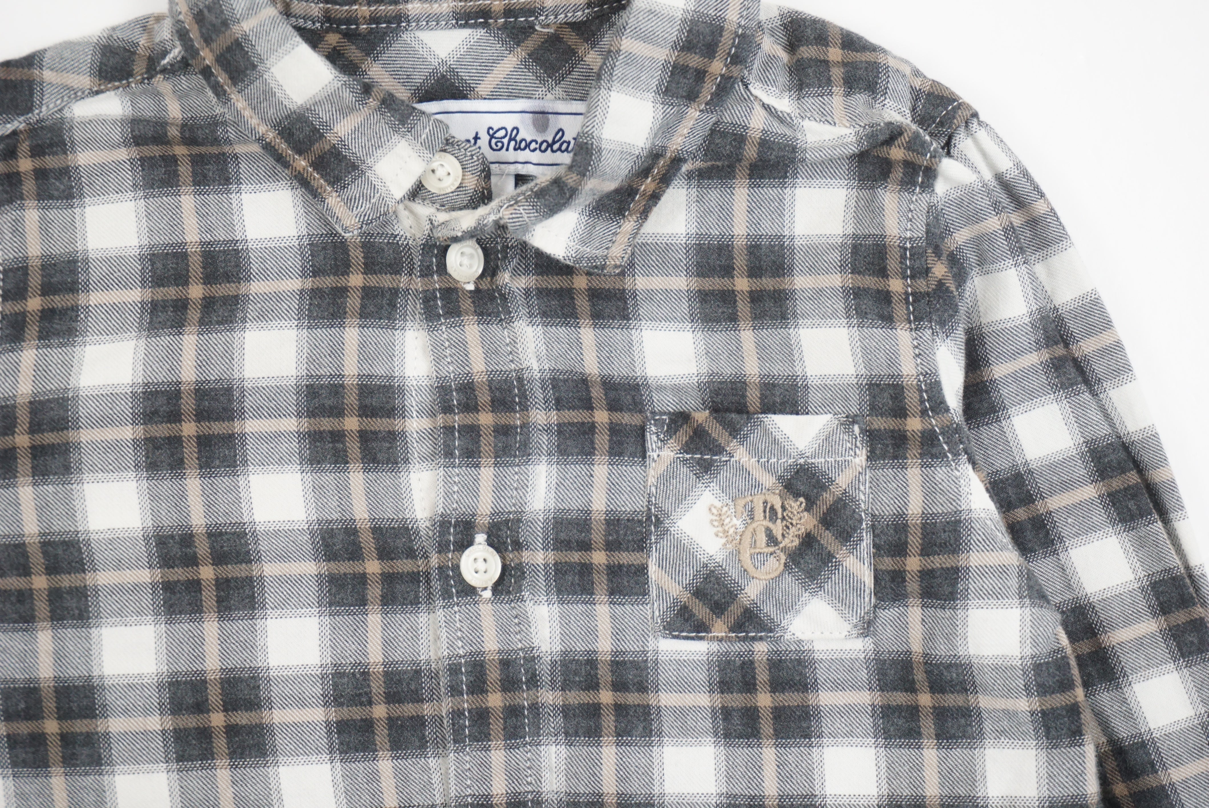 Chemise Gris - 12 mois