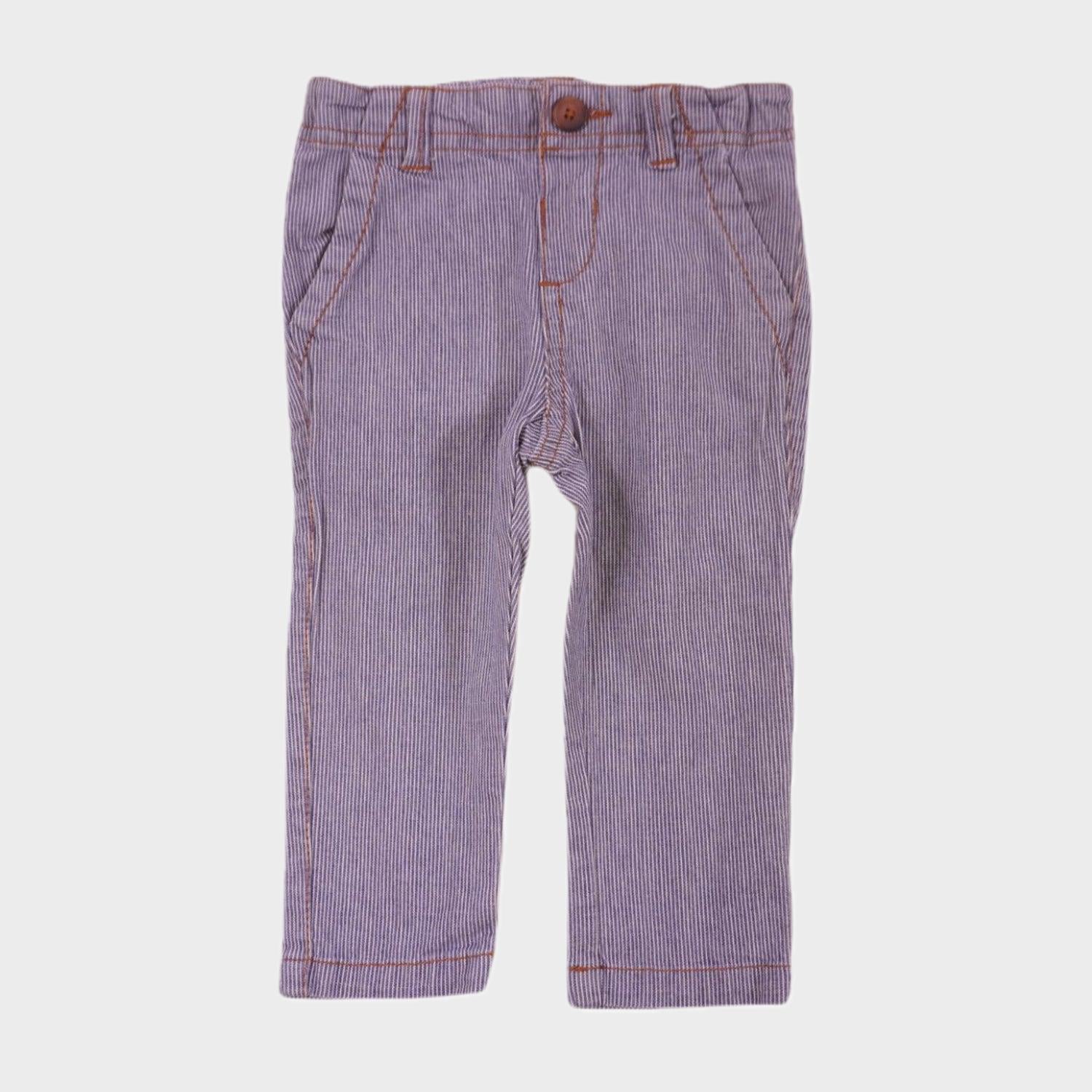Pantalon Bleu - 9 mois
