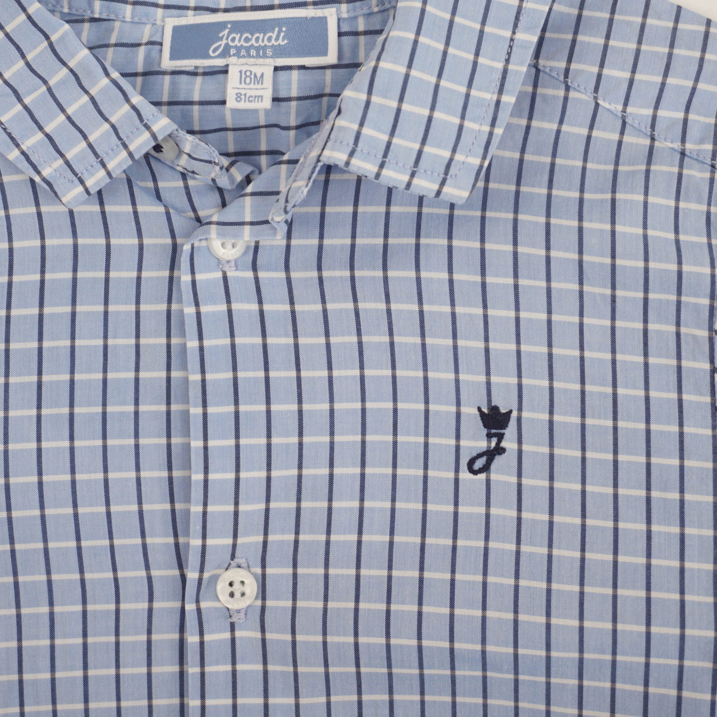 Chemise Bleu - 18 mois