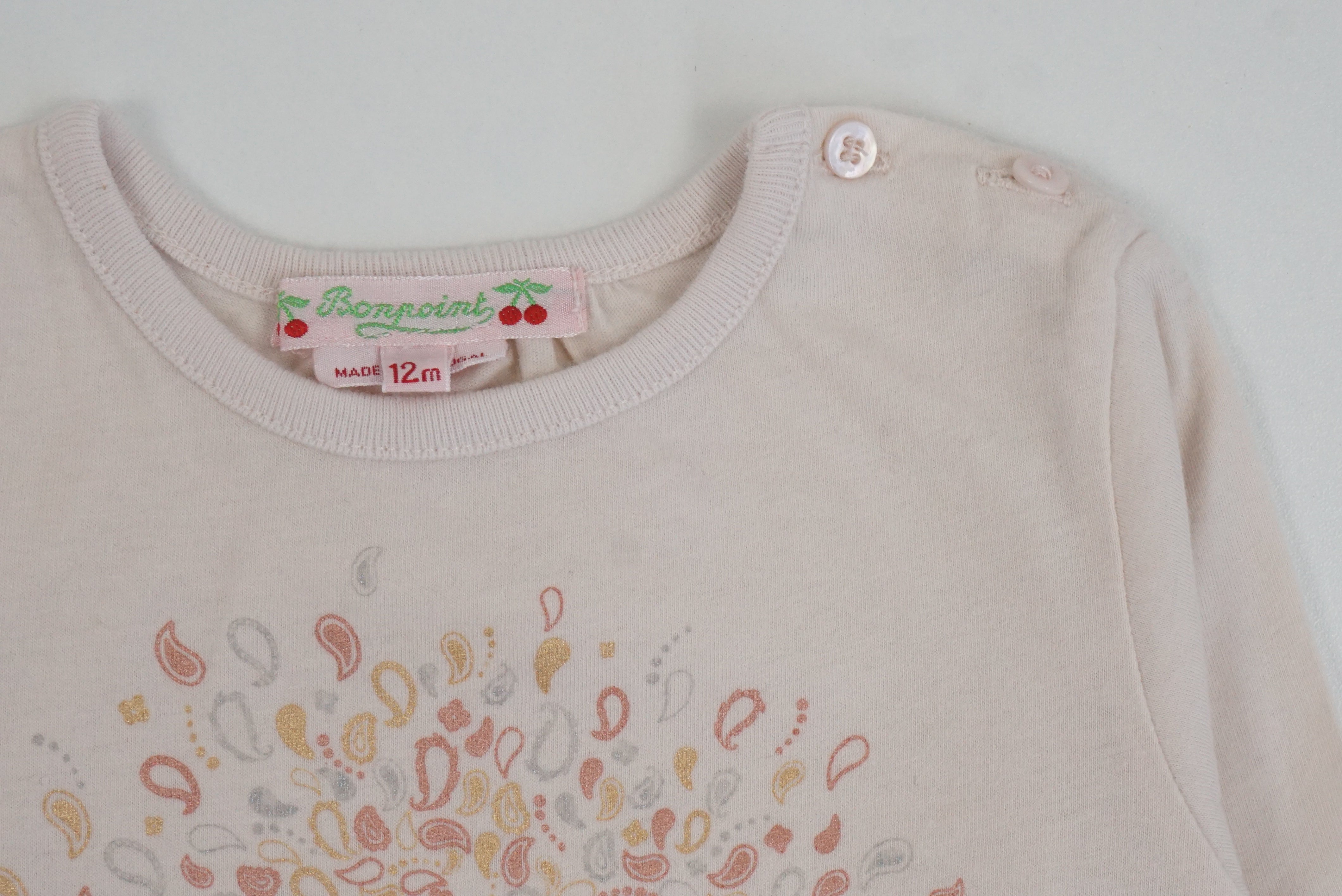 T-shirt Rose - 12 mois