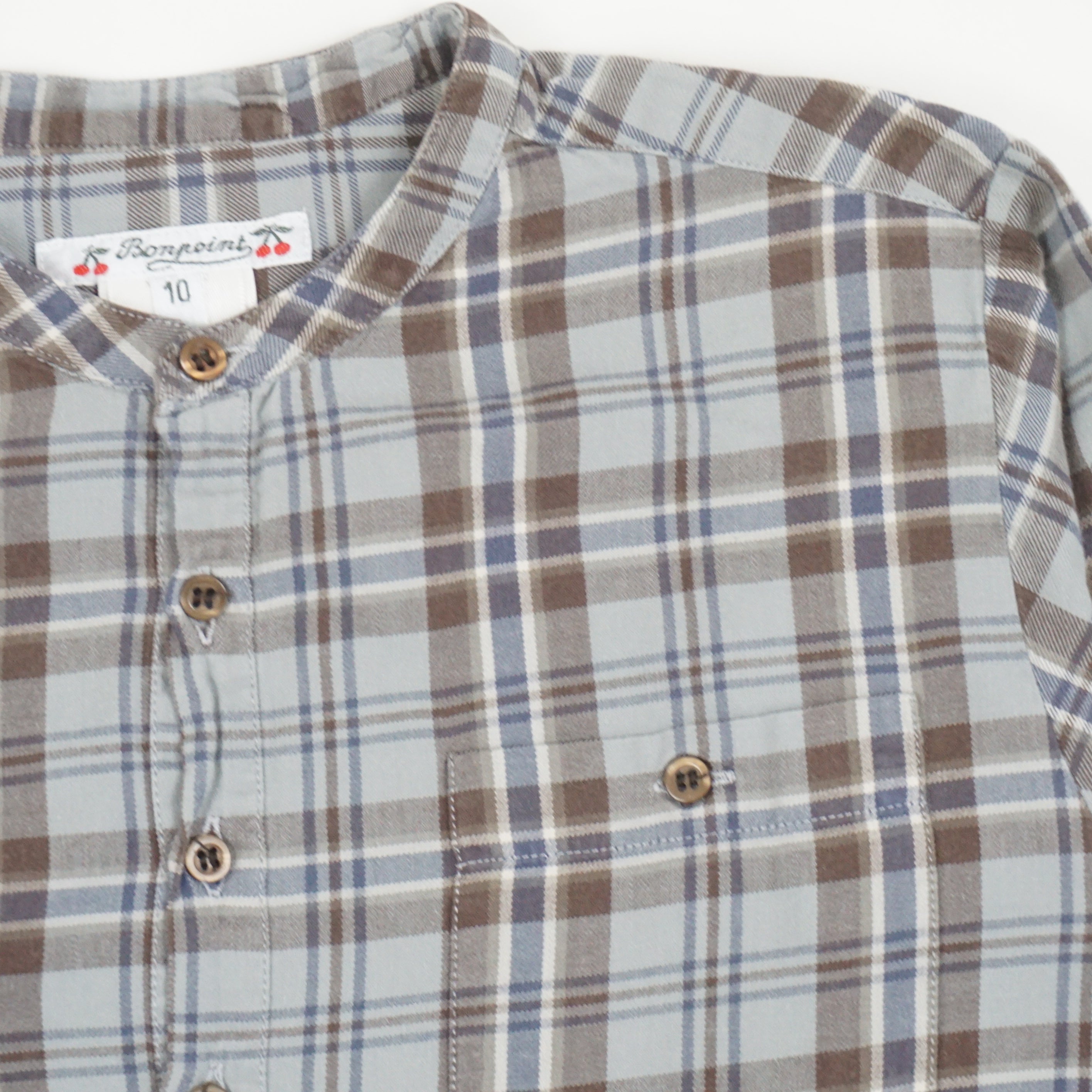 Blouse Gris - 10 ans