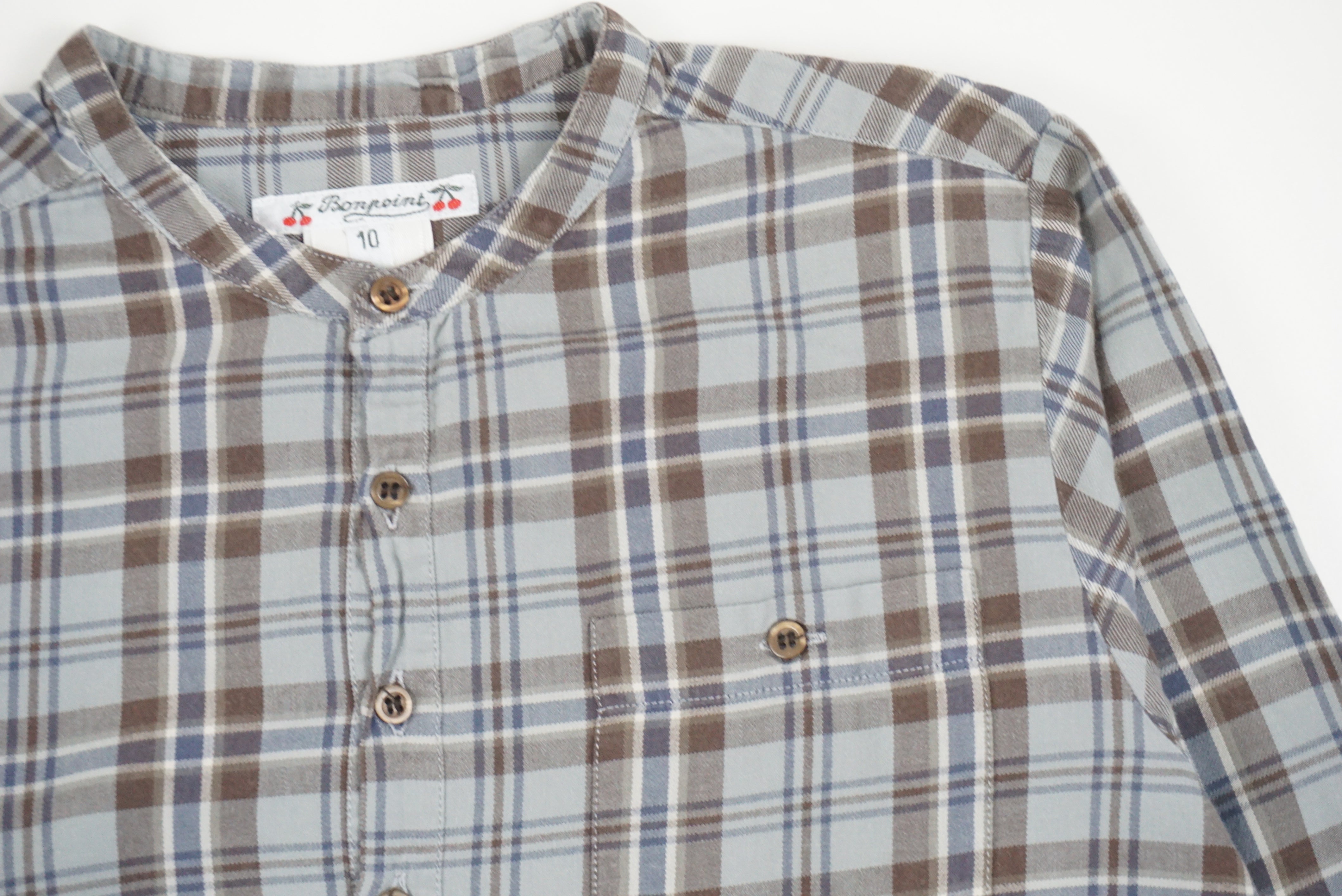 Blouse Gris - 10 ans