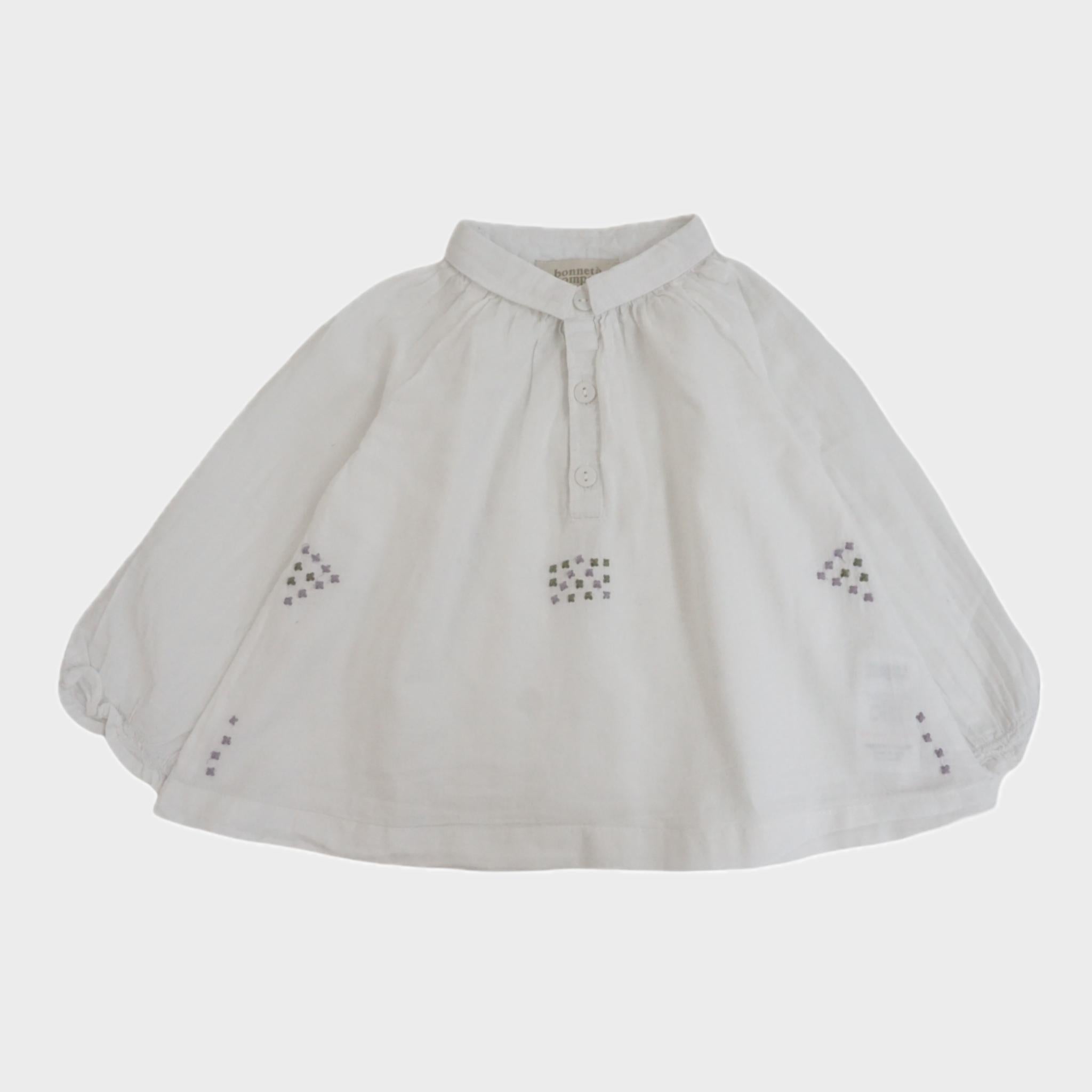 Blouse Blanc - 12 mois