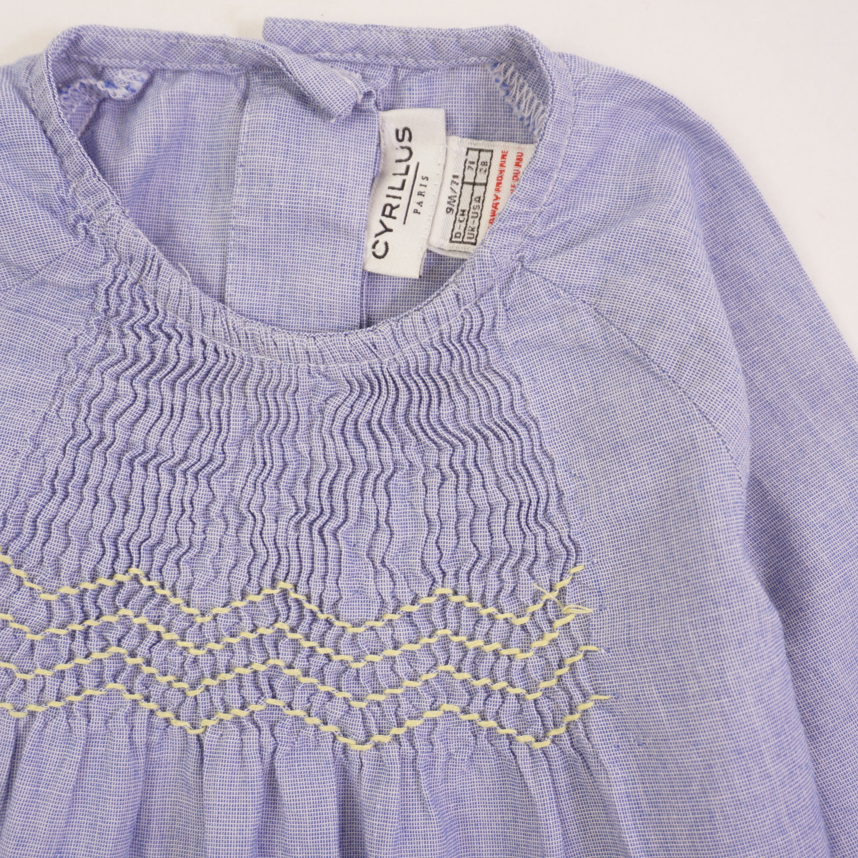 Blouse Bleu - 9 mois