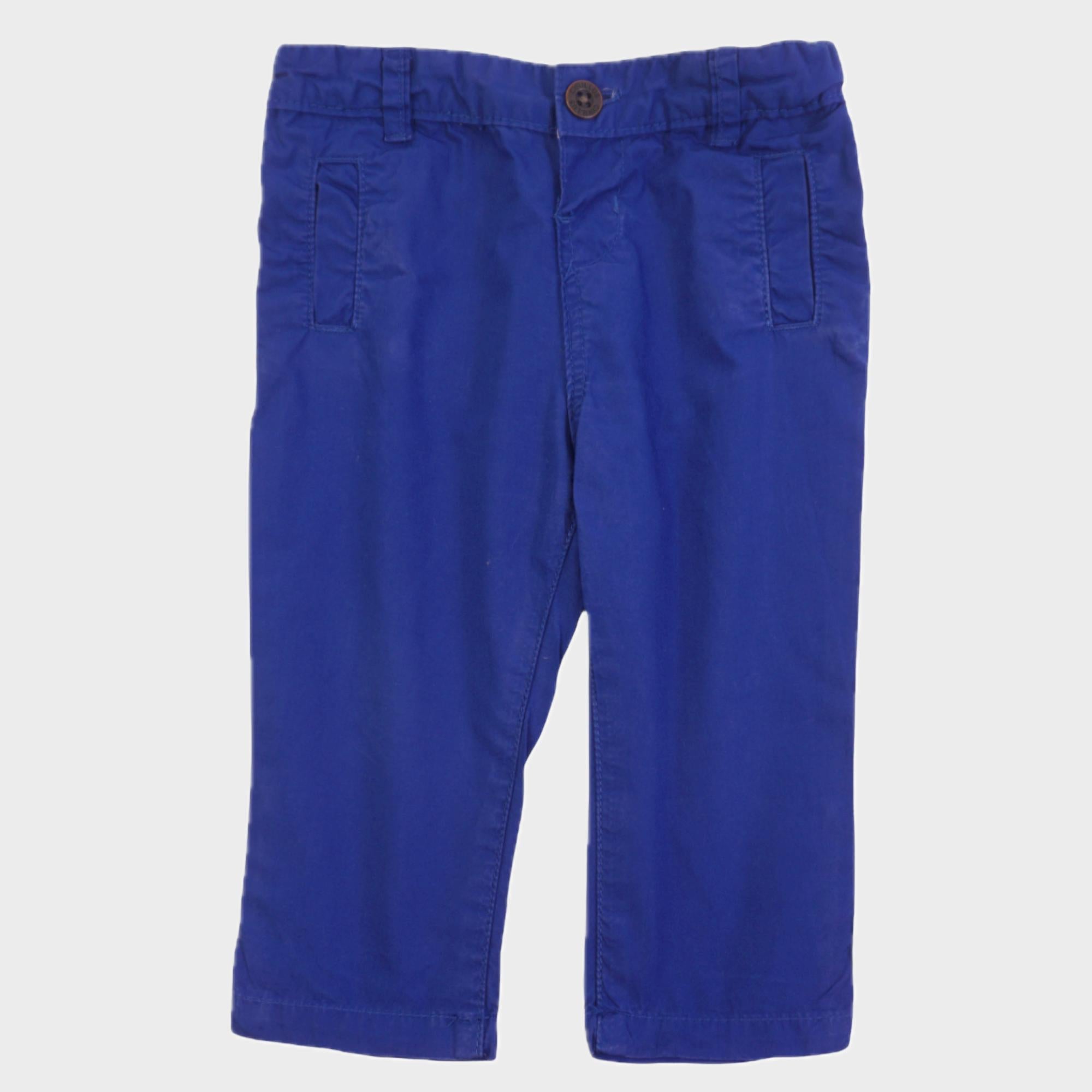 Pantalon Bleu - 9 mois