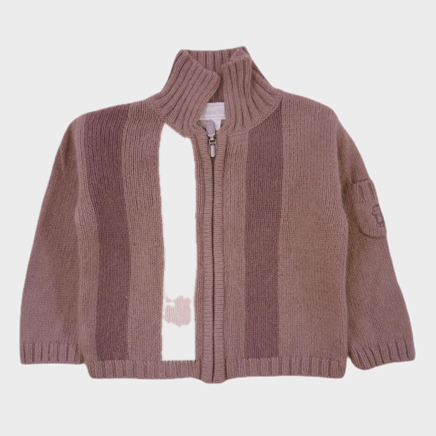 Gilet Marron - 6 mois